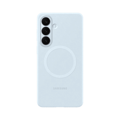 Samsung Soft Silicone Back Cover for Galaxy S26+ (Built-in Magnets, Light Blue)