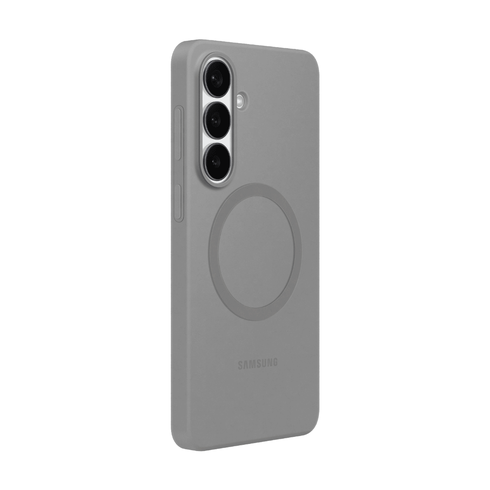 Samsung Soft Silicone Back Cover for Galaxy S26+ (Built-in Magnets, Grey)_4