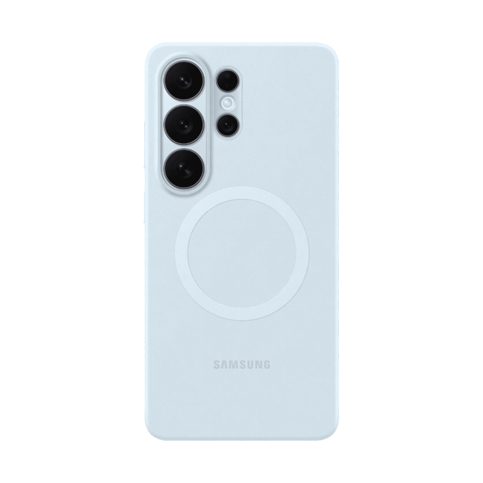 Samsung Soft Silicone Back Cover for Galaxy S26 Ultra (Built-in Magnets, Light Blue) Samsung Soft Silicone Back Cover for Galaxy S26 Ultra (Built-in Magnets, Light Blue)_1