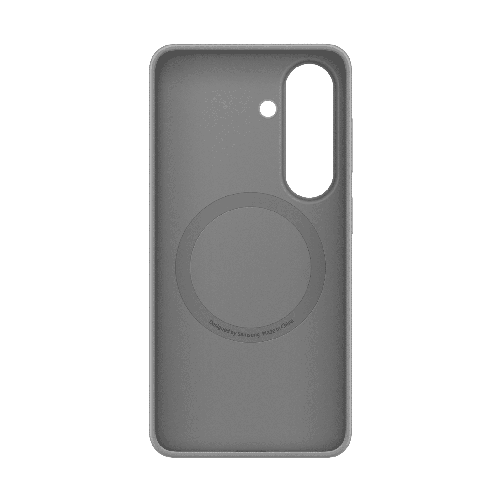 Samsung Silicone Back Cover for Galaxy S26 Ultra (Built-in Magnets, Grey) Samsung Silicone Back Cover for Galaxy S26 Ultra (Built-in Magnets, Grey)_3