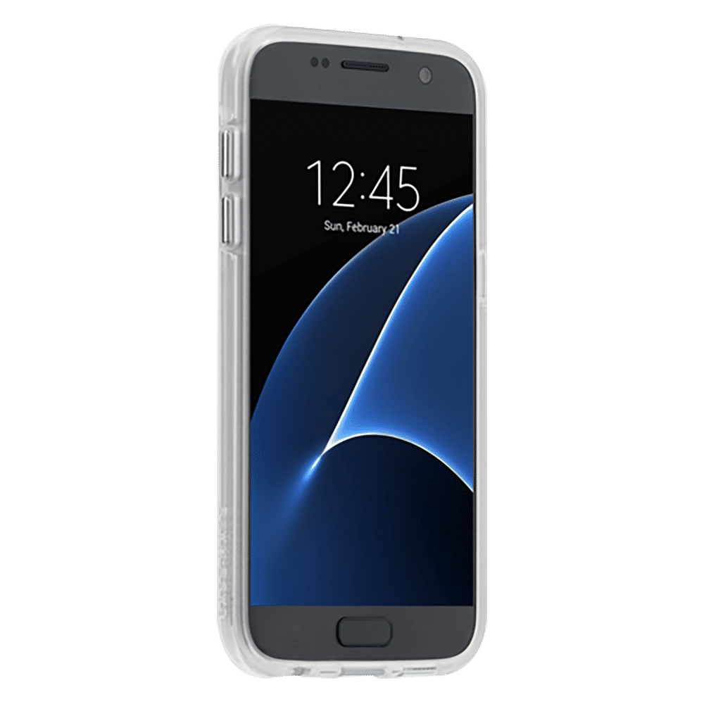 Case-Mate CM033940 TPU Back Cover for Samsung Galaxy S7 (Anti Scratch technology, Transparent)_1