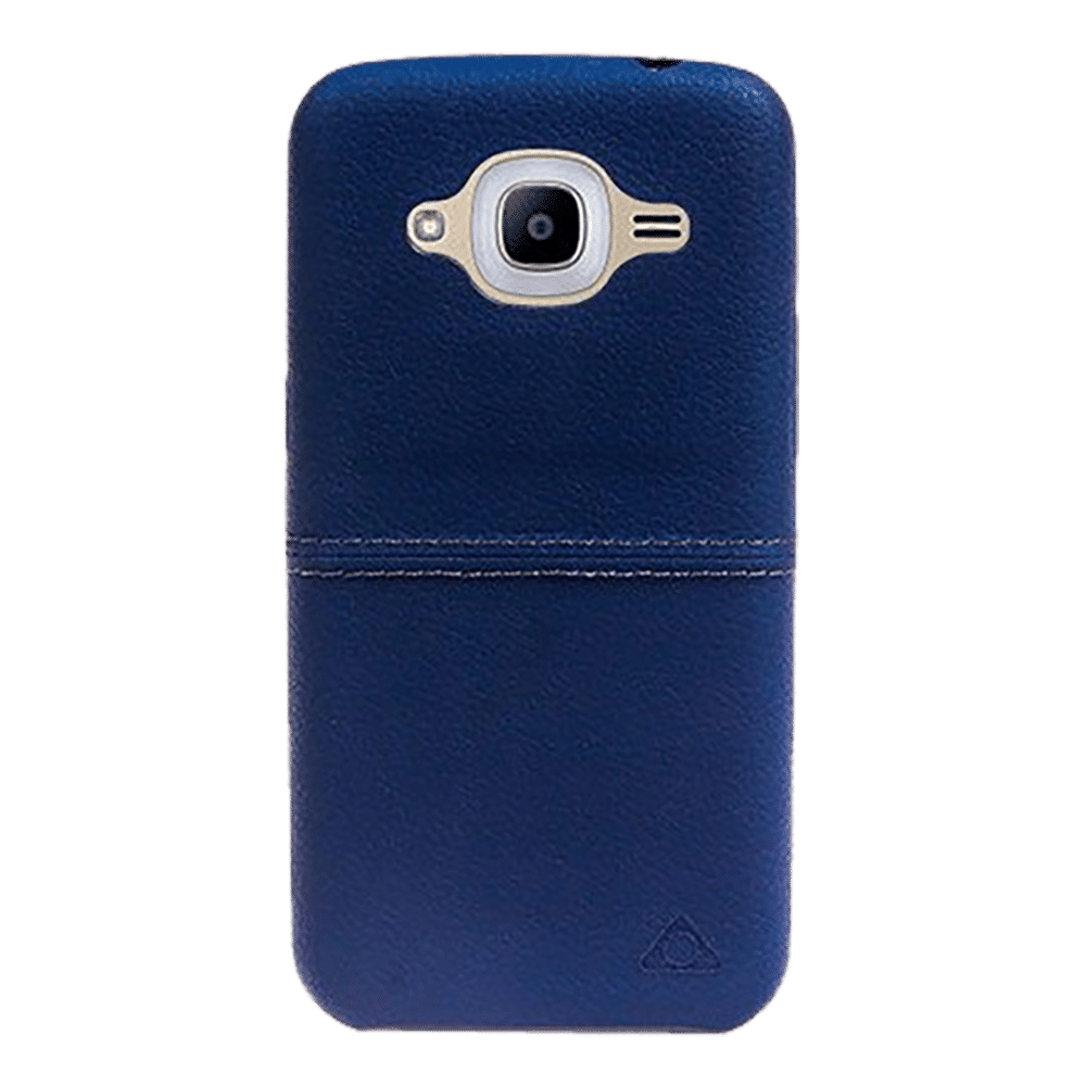 stuffcool Aristo Leather Back Cover for Samsung Galaxy J2 (Camera Protection, Blue) stuffcool Aristo Leather Back Cover for Samsung Galaxy J2 (Camera Protection, Blue)_1