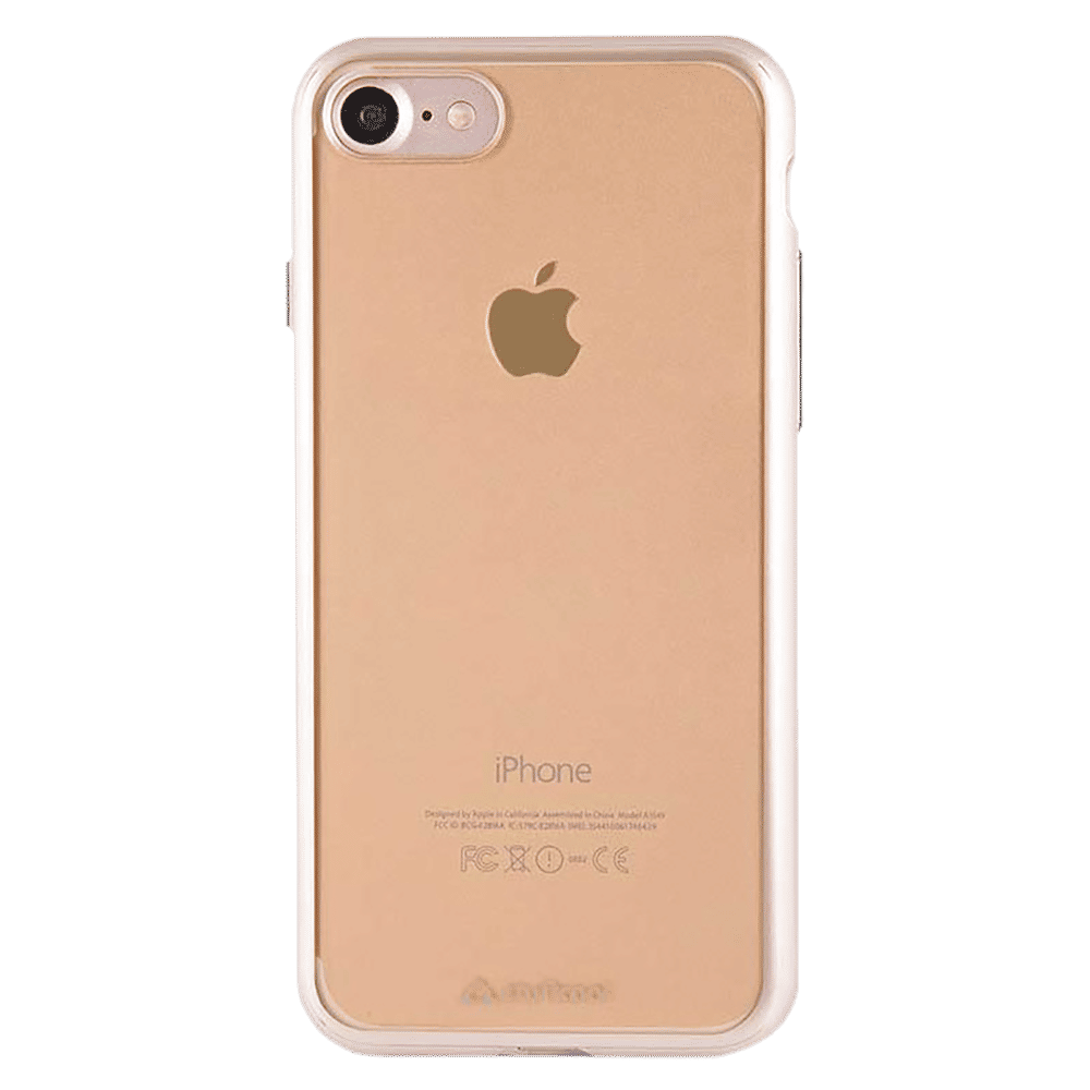 stuffcool Edge Metallic Back Cover for Apple iPhone 7 (Camera Protection, Gold) stuffcool Edge Metallic Back Cover for Apple iPhone 7 (Camera Protection, Gold)_1