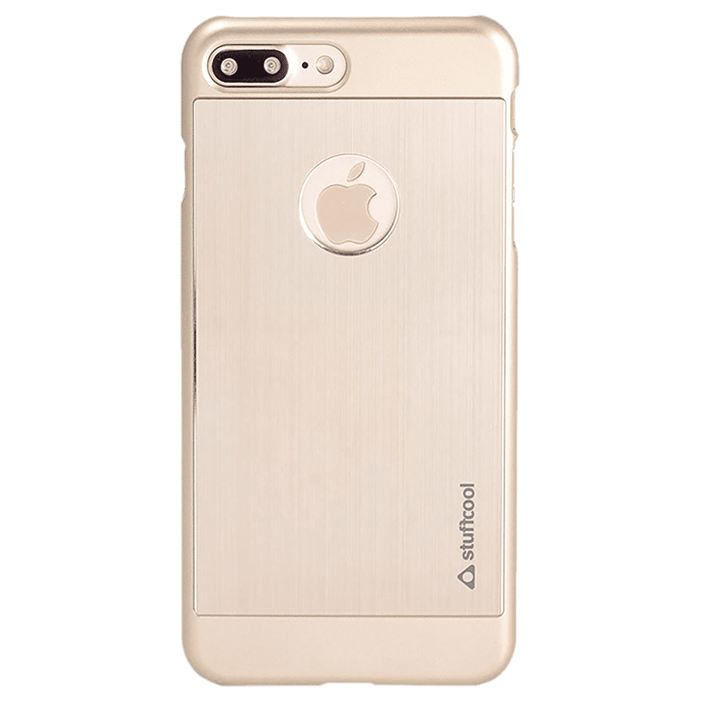 stuffcool Deco Plastic with Aluminum Frame Back Cover for Apple iPhone 7 Plus (Anti-Slip Grip, Rose Gold) stuffcool Deco Plastic with Aluminum Frame Back Cover for Apple iPhone 7 Plus (Anti-Slip Grip, Rose Gold)_1