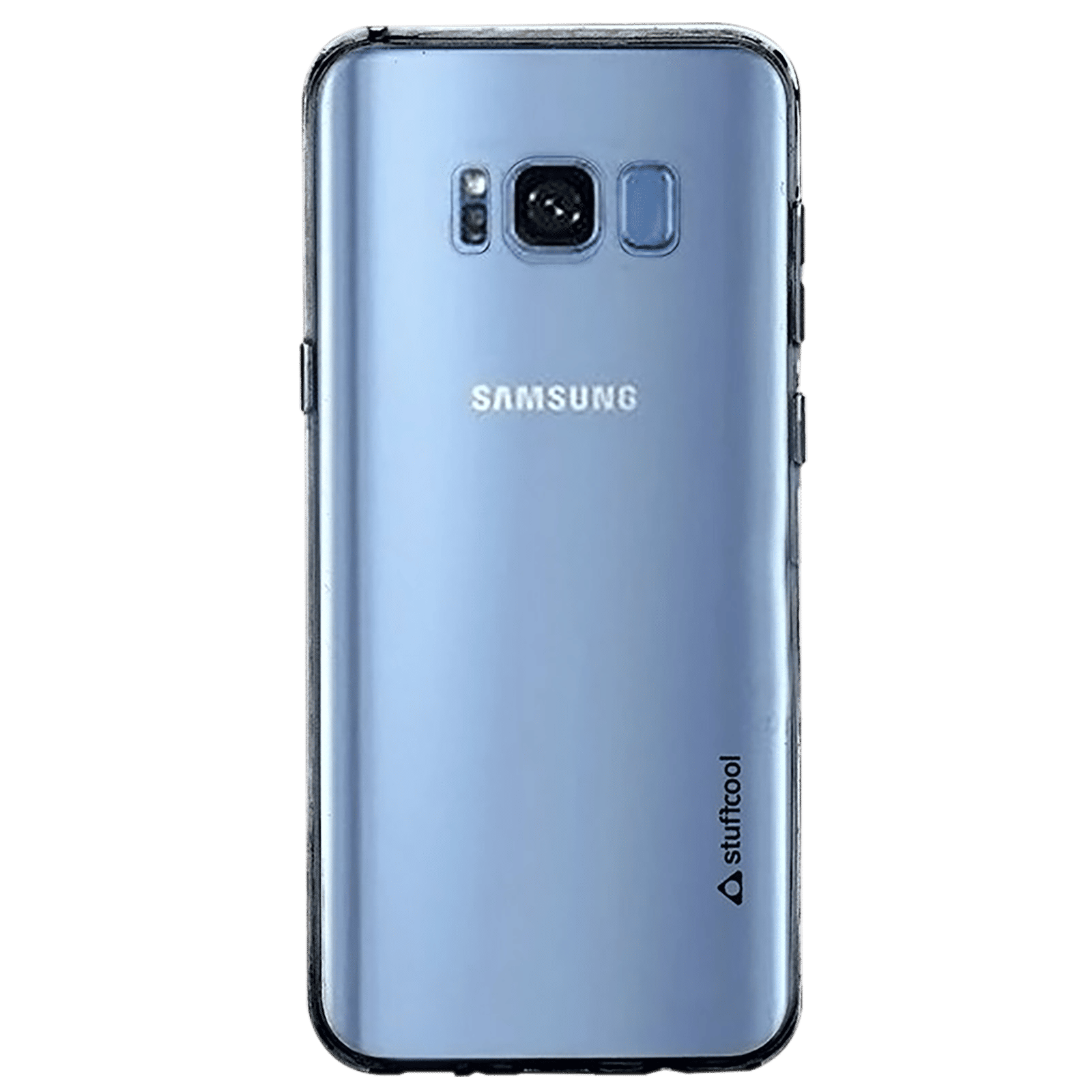 stuffcool PRSGS8PLUS TPU Back Cover for Samsung Galaxy S8 Plus (Camera Protection, Transparent)_1