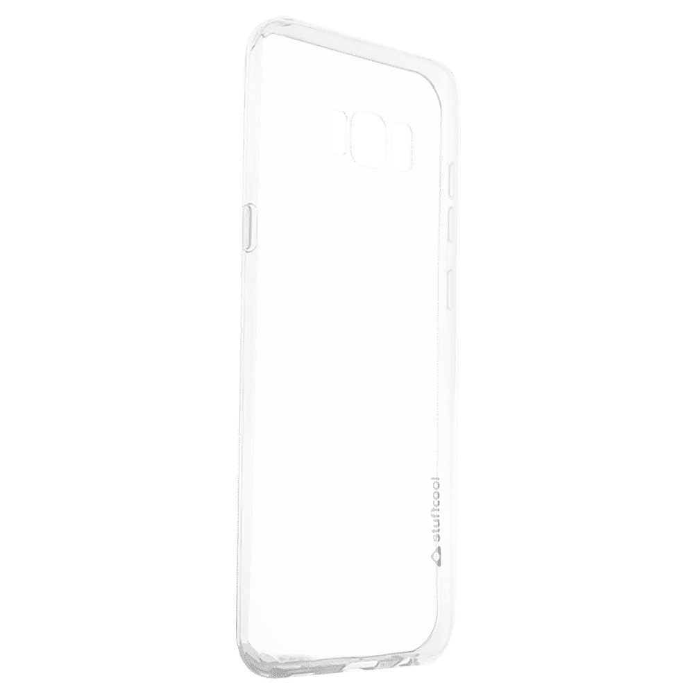 stuffcool PRSGS8PLUS TPU Back Cover for Samsung Galaxy S8 Plus (Camera Protection, Transparent)_7