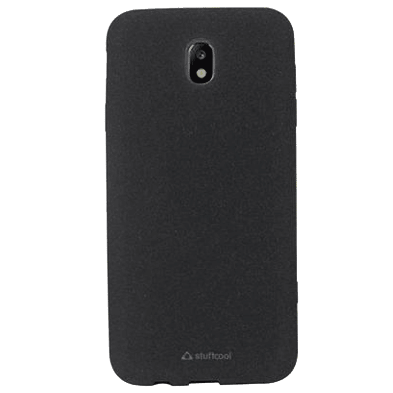 stuffcool Sable Sandy TPU Back Cover for Samsung Galaxy J7 Pro (Camera Protection, Black)_1