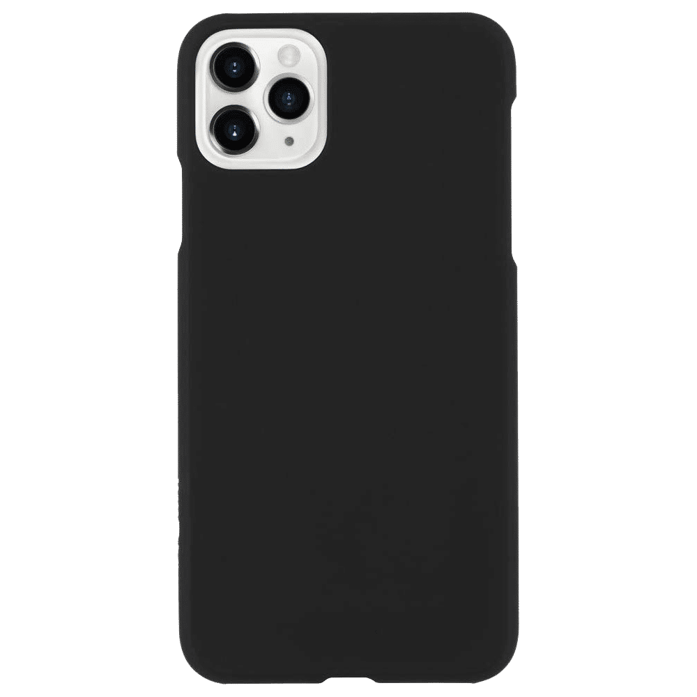 Case-Mate Barely Polycarbonate Back Cover for Apple iPhone 11 Pro Max (Anti Scratch, Black) Case-Mate Barely Polycarbonate Back Cover for Apple iPhone 11 Pro Max (Anti Scratch, Black)_1