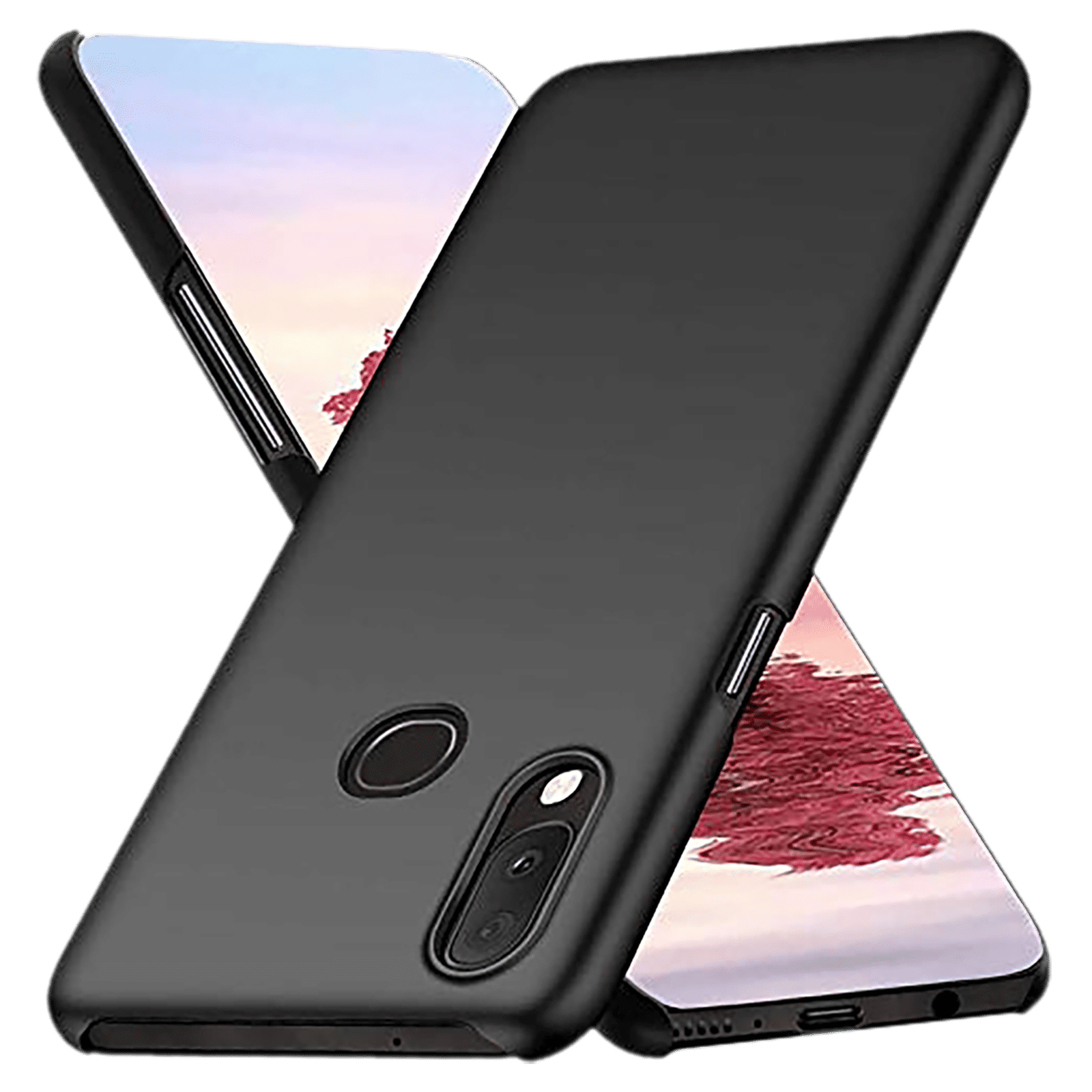 scratchgard 446 Silicone Back Cover for Galaxy A10s (Sleek Design,, Black)_7