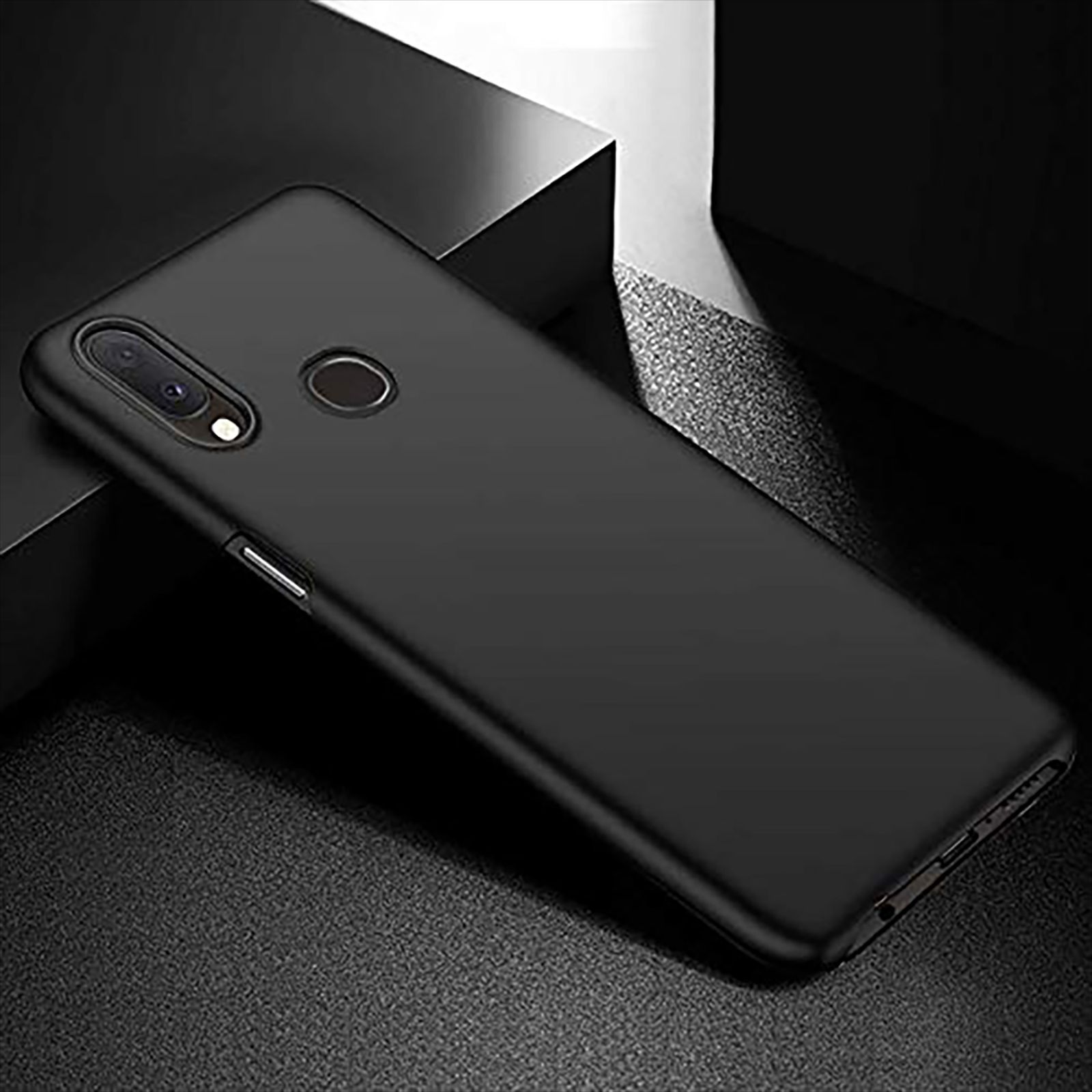 scratchgard 446 Silicone Back Cover for Galaxy A10s (Sleek Design,, Black)_6