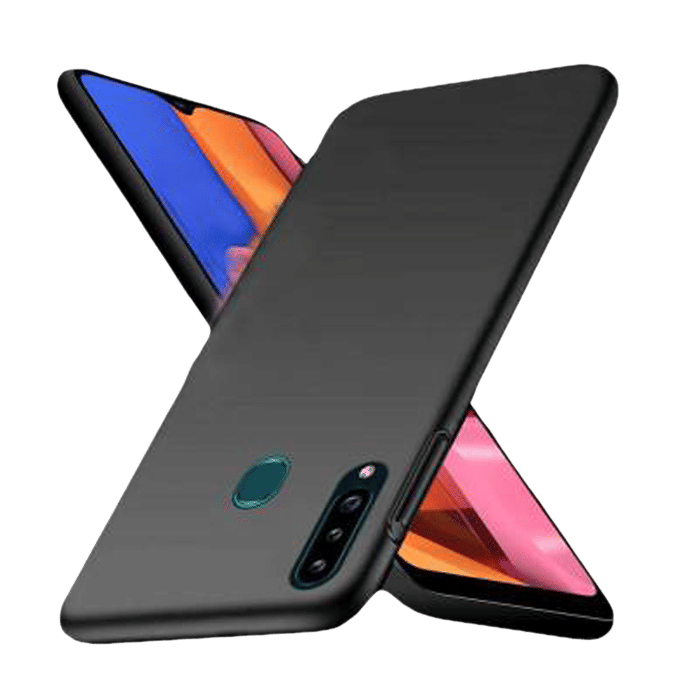 scratchgard 446 Silicone Back Cover for Galaxy A20s (Sleek Design,, Black) scratchgard 446 Silicone Back Cover for Galaxy A20s (Sleek Design,, Black)_1