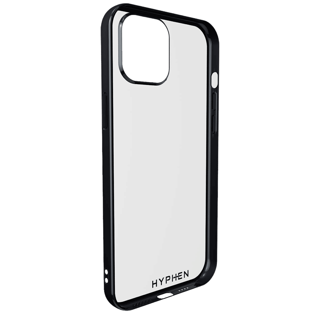 HYPHEN Frame TPU Back Cover for Apple iPhone 12 Pro Max (Compact, Flexible and Slim Design, Black) HYPHEN Frame TPU Back Cover for Apple iPhone 12 Pro Max (Compact, Flexible and Slim Design, Black)_6