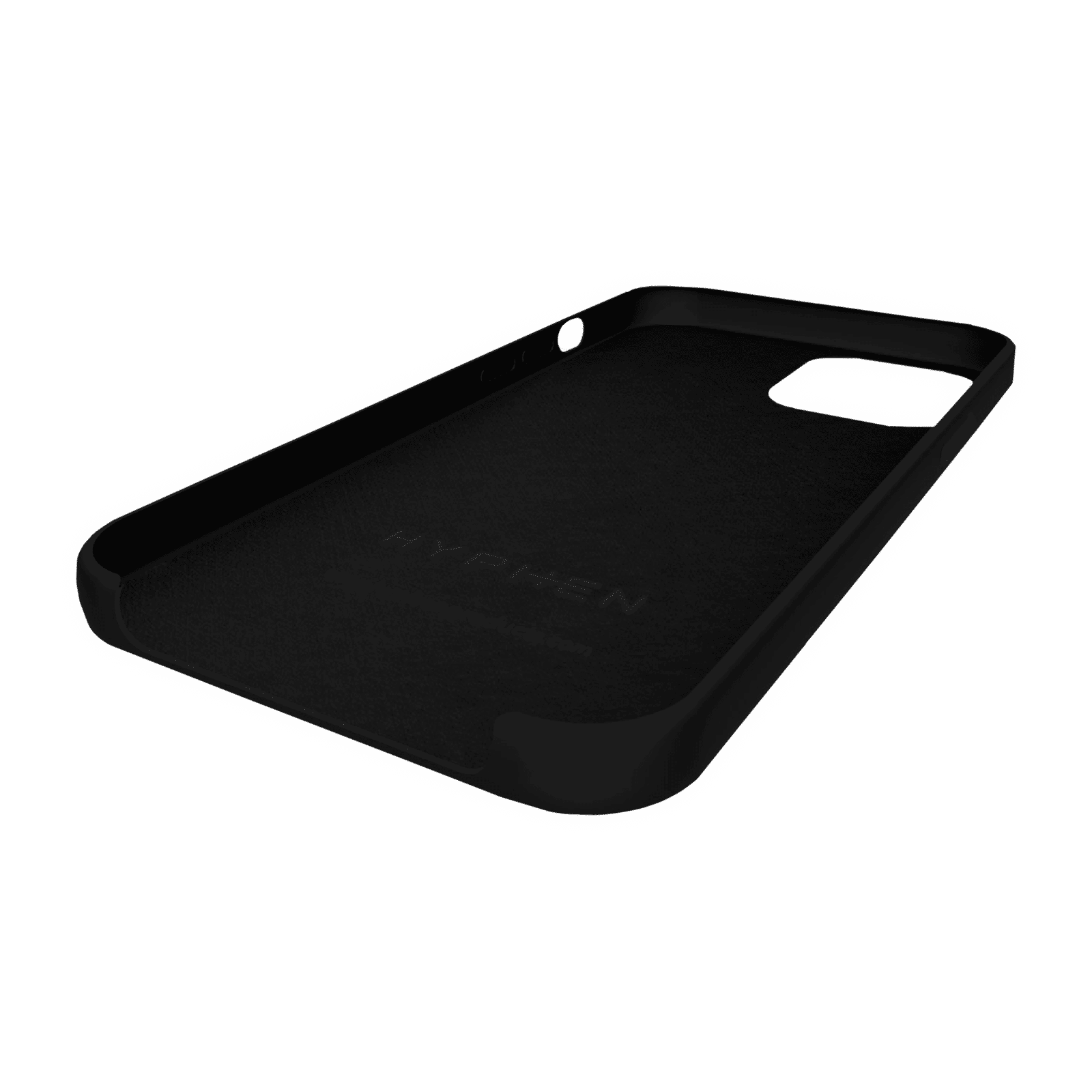 Hyphen TINT Soft Polyurethane Silicone Back Cover for Apple iPhone 12, 12 Pro (Supports Wireless Charging, Black) Hyphen TINT Soft Polyurethane Silicone Back Cover for Apple iPhone 12, 12 Pro (Supports Wireless Charging, Black)_9