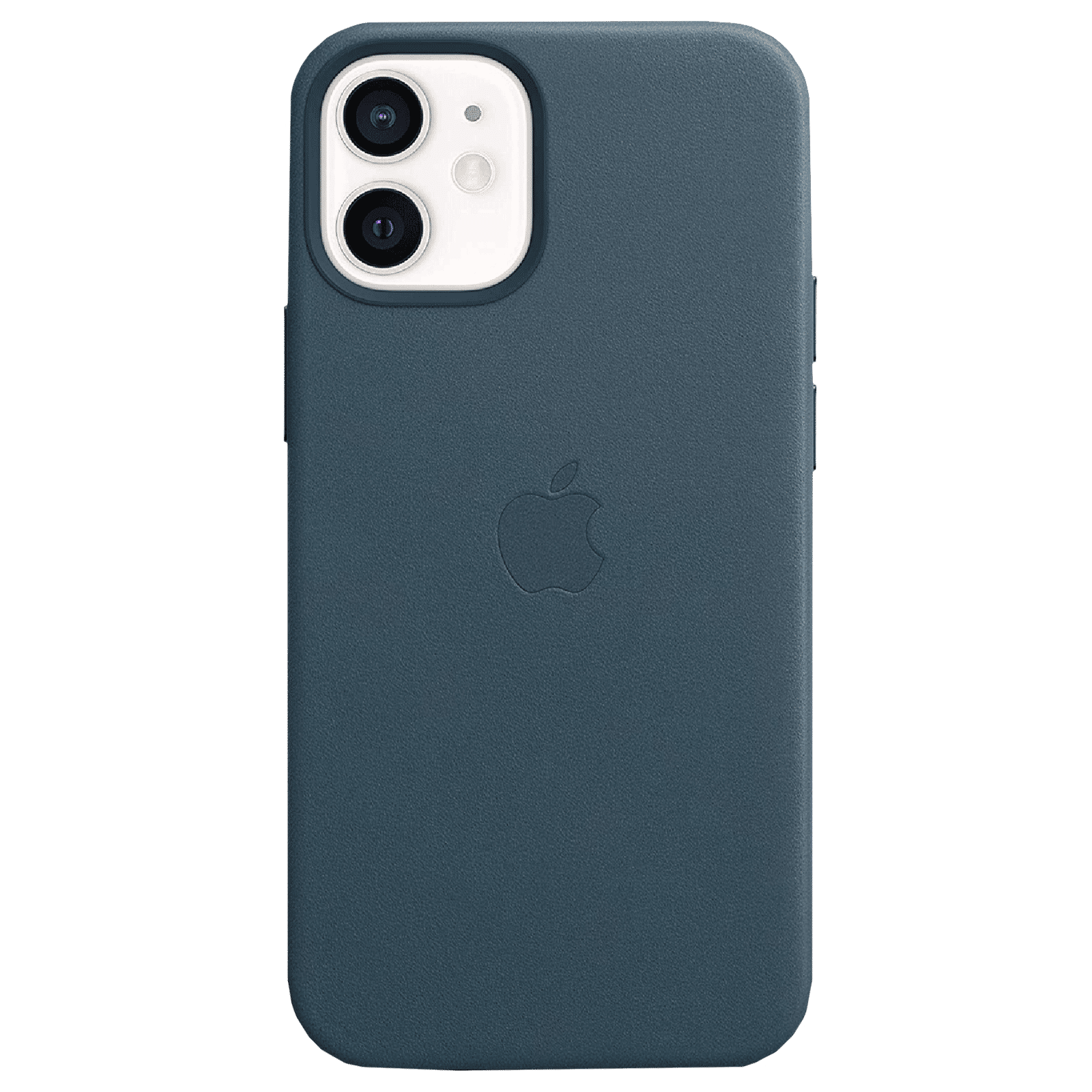 Apple Soft Leather Back Cover for Apple iPhone 12, 12 Pro (MagSafe Charging Support, Baltic Blue) Apple Soft Leather Back Cover for Apple iPhone 12, 12 Pro (MagSafe Charging Support, Baltic Blue)_1
