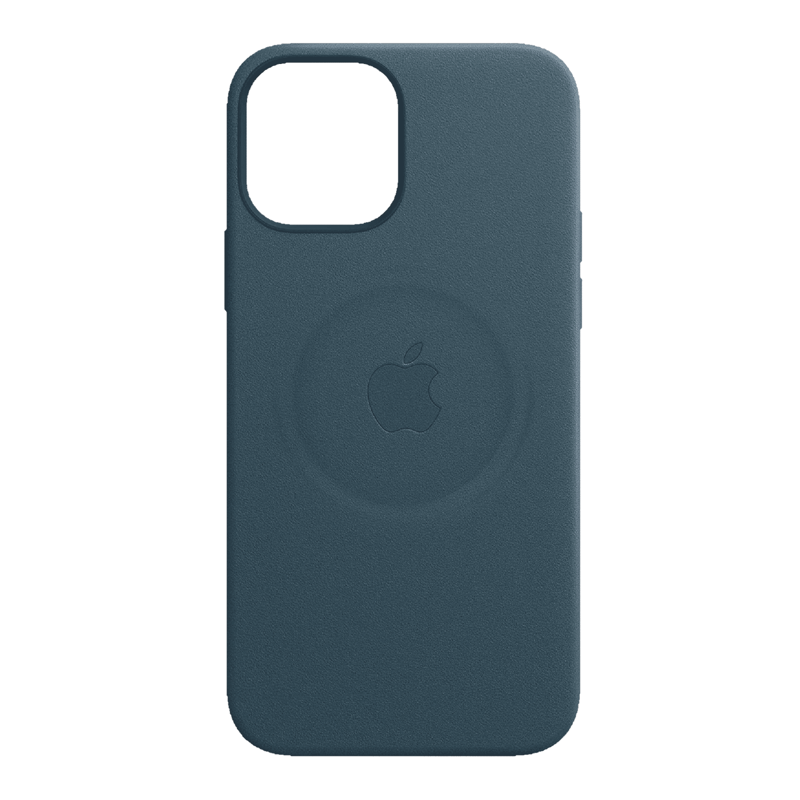 Apple Soft Leather Back Cover for Apple iPhone 12, 12 Pro (MagSafe Charging Support, Baltic Blue) Apple Soft Leather Back Cover for Apple iPhone 12, 12 Pro (MagSafe Charging Support, Baltic Blue)_2