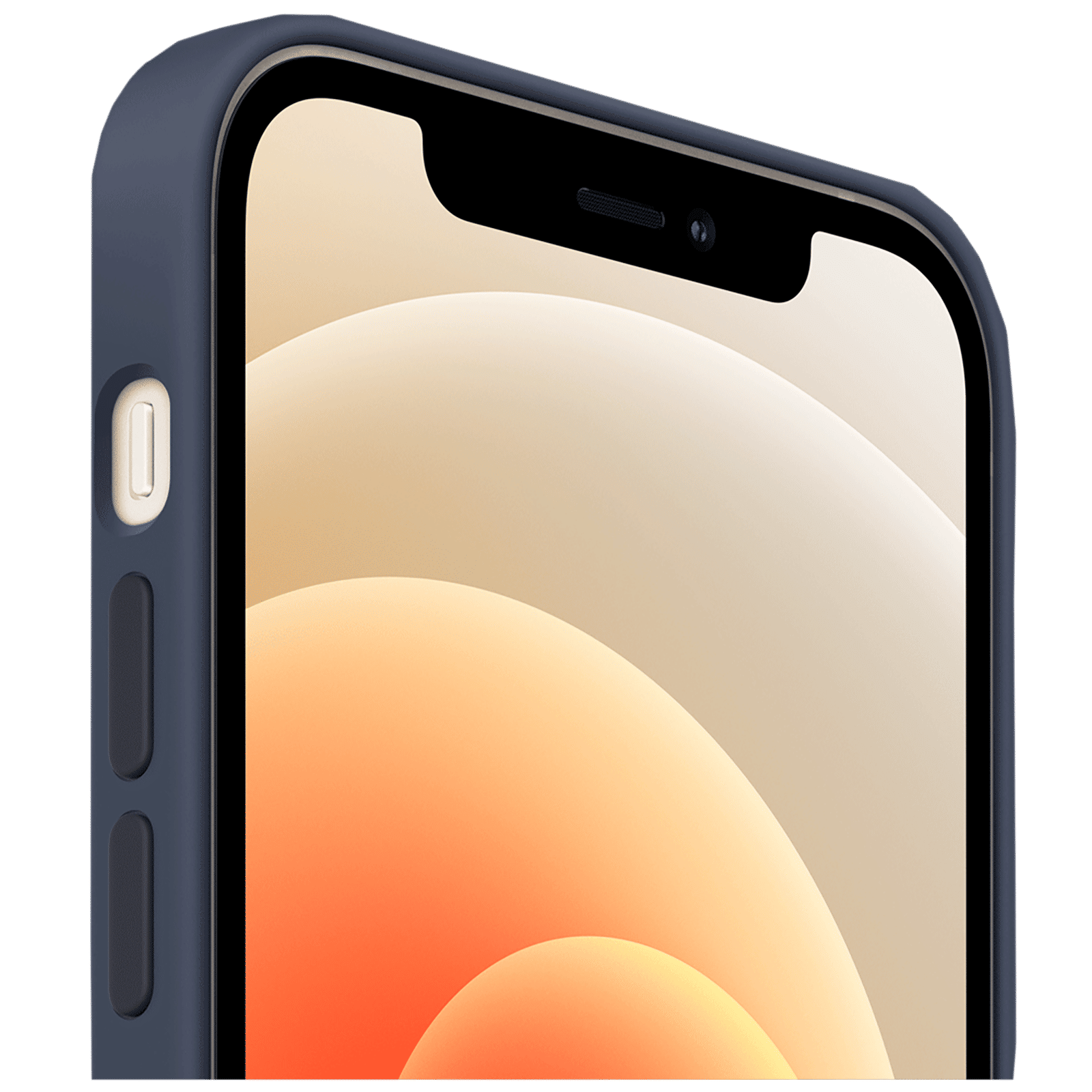 Apple Soft Silicone Back Cover for Apple iPhone 12, 12 Pro (Built-in Magnets, Deep Navy) Apple Soft Silicone Back Cover for Apple iPhone 12, 12 Pro (Built-in Magnets, Deep Navy)_5