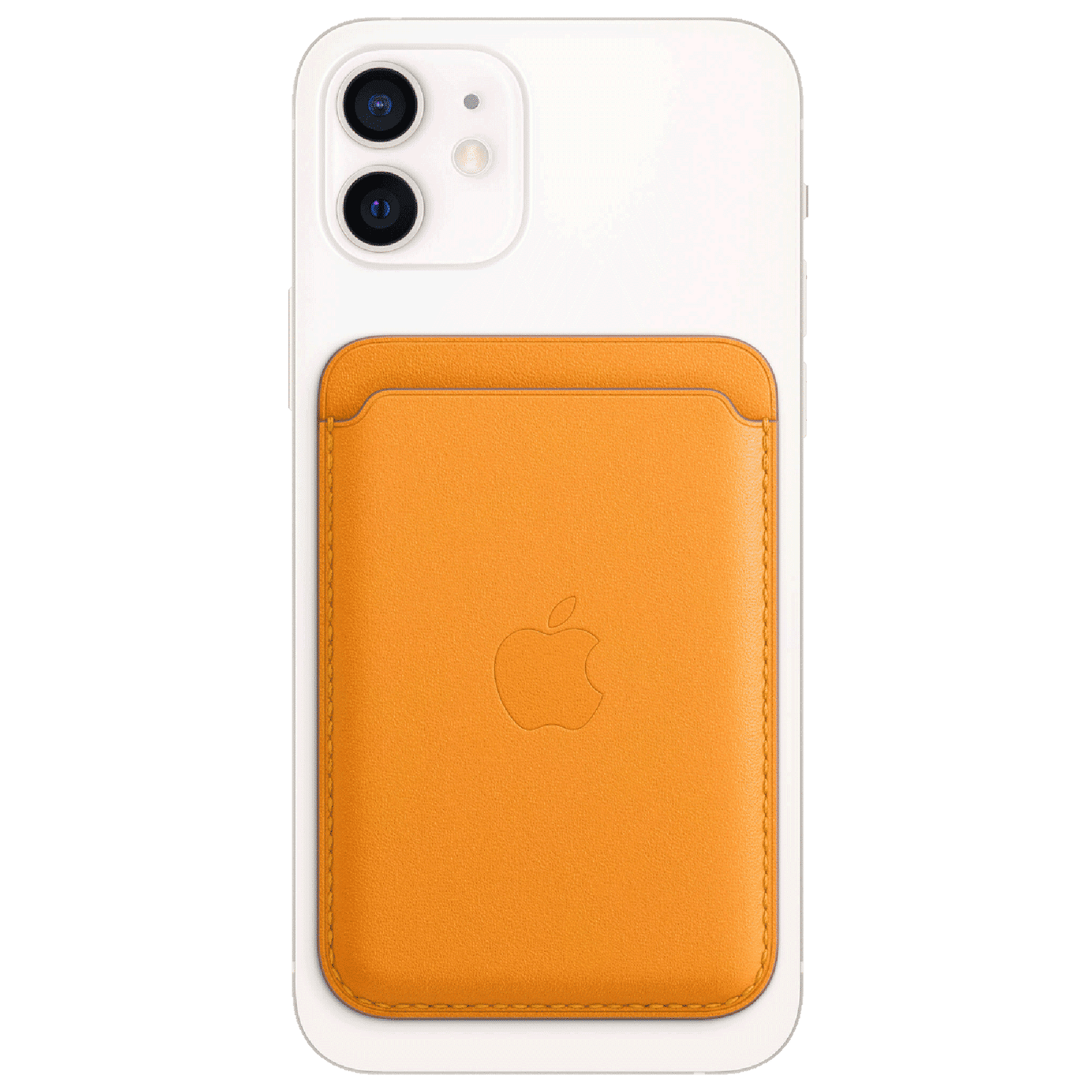 Apple MagSafe Leather Wallet for iPhone 12, 12 Pro Max, 12 Pro, 12 Mini (Strong Built-in Magnets, California Poppy) Apple MagSafe Leather Wallet for iPhone 12, 12 Pro Max, 12 Pro, 12 Mini (Strong Built-in Magnets, California Poppy)_1