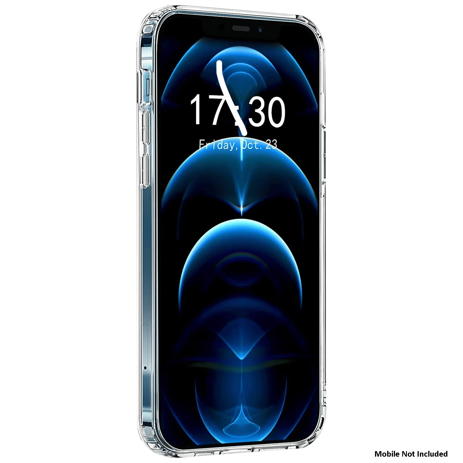 Dr. Vaku Glassy TPU Back Cover for Apple iPhone 12, 12 Pro (Ultra Lightweight, Clear)_6