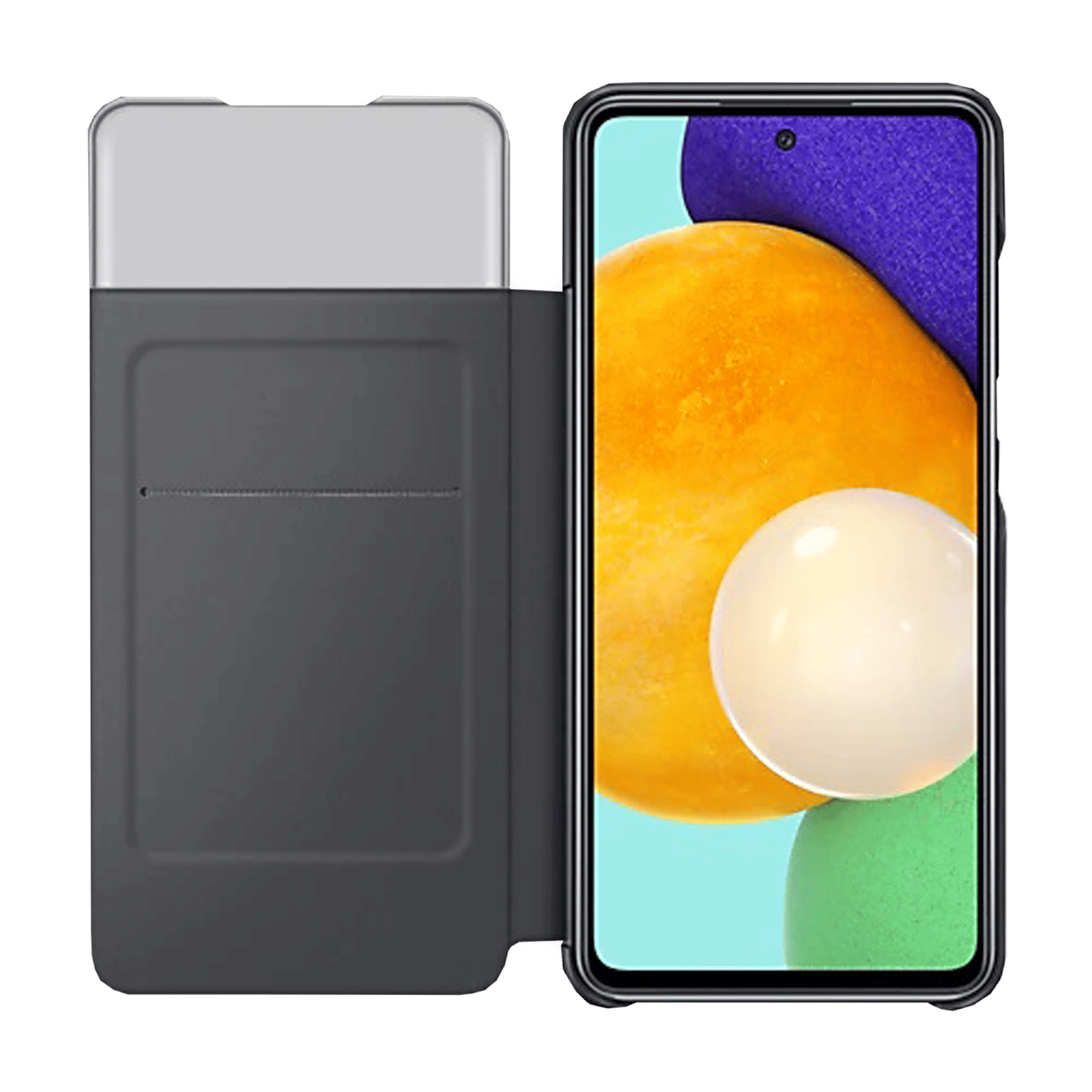 SAMSUNG Smart S View TPU Flip Cover for SAMSUNG Galaxy A52 (Anti-Microbial, Black) SAMSUNG Smart S View TPU Flip Cover for SAMSUNG Galaxy A52 (Anti-Microbial, Black)_6