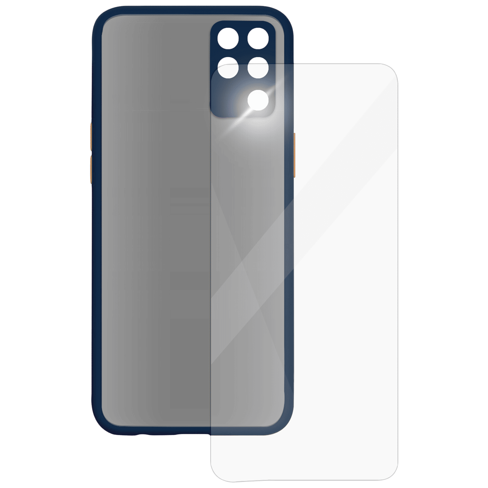 ARROW Camera Duplex Back Case and Screen Protector Bundle For Oppo F19 Pro (Ultra Transparent Visibility)_2