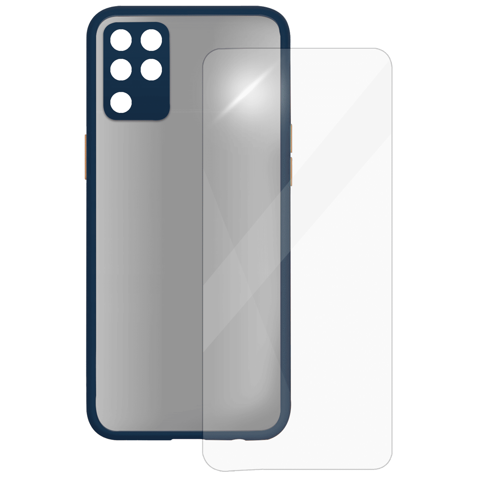 ARROW Camera Duplex Back Case and Screen Protector Bundle For Oppo F19 Pro (Ultra Transparent Visibility)_1