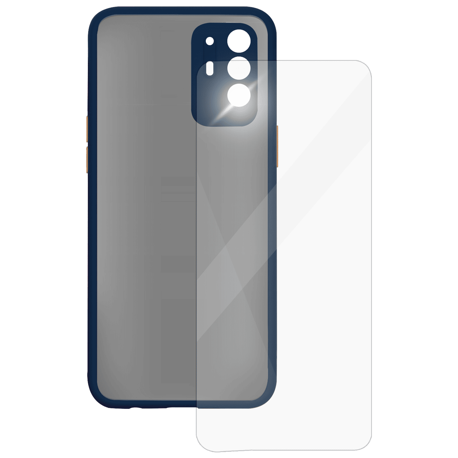ARROW Camera Duplex Back Case and Screen Protector Bundle For Oppo F19 Pro Plus (Ultra Transparent Visibility)_2