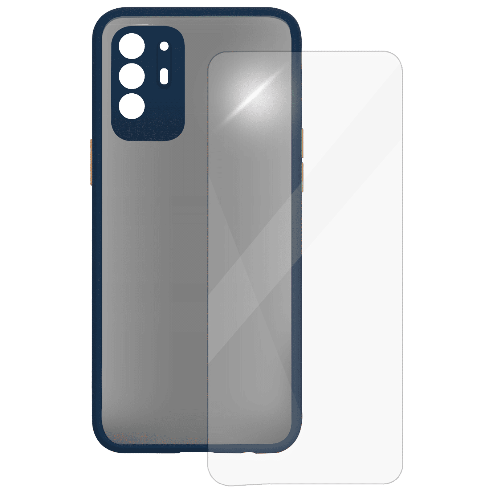 ARROW Camera Duplex Back Case and Screen Protector Bundle For Oppo F19 Pro Plus (Ultra Transparent Visibility)_1