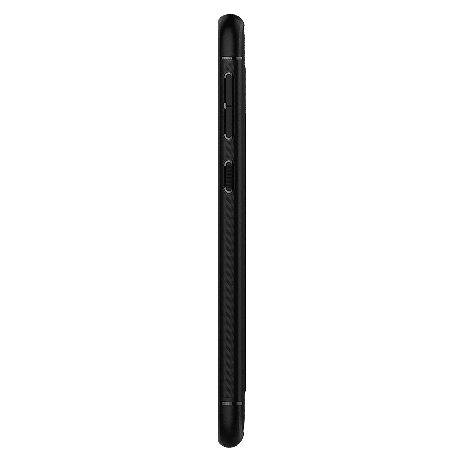 spigen Rugged Armor TPU Back Cover for SAMSUNG Galaxy M31, M31 Prime, F41 (Air Cushion Technology, Matte Black)_5