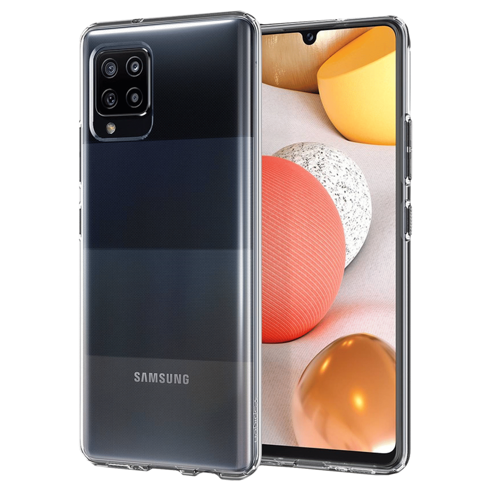 spigen Liquid Crystal Glitter TPU Back Cover for SAMSUNG Galaxy M42 5G, A42 5G (Air Cushion Technology, Crystal Clear) spigen Liquid Crystal Glitter TPU Back Cover for SAMSUNG Galaxy M42 5G, A42 5G (Air Cushion Technology, Crystal Clear)_1