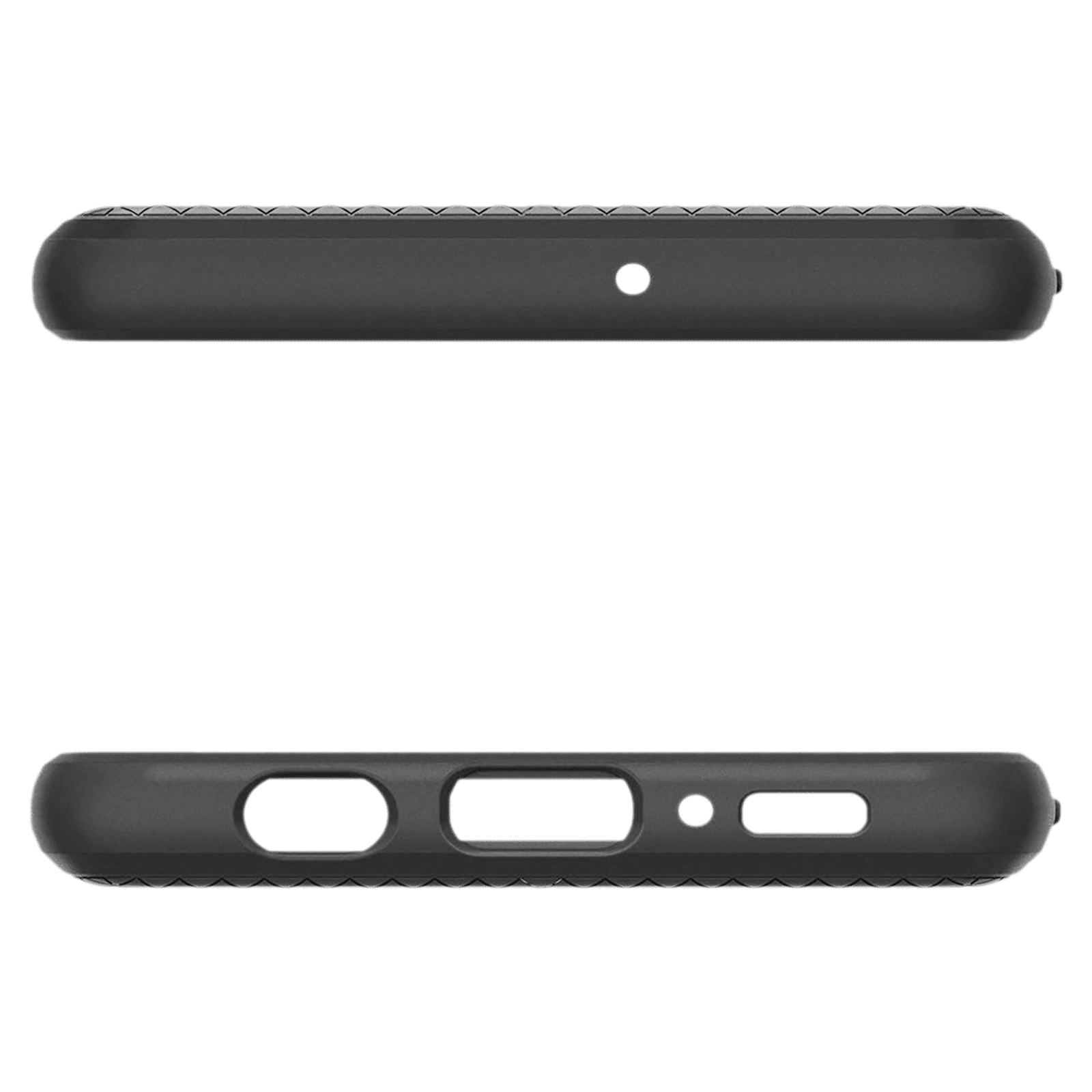 spigen Liquid Air TPU Back Cover for SAMSUNG Galaxy M62, F62 (Air Cushion Technology, Matte Black)_7