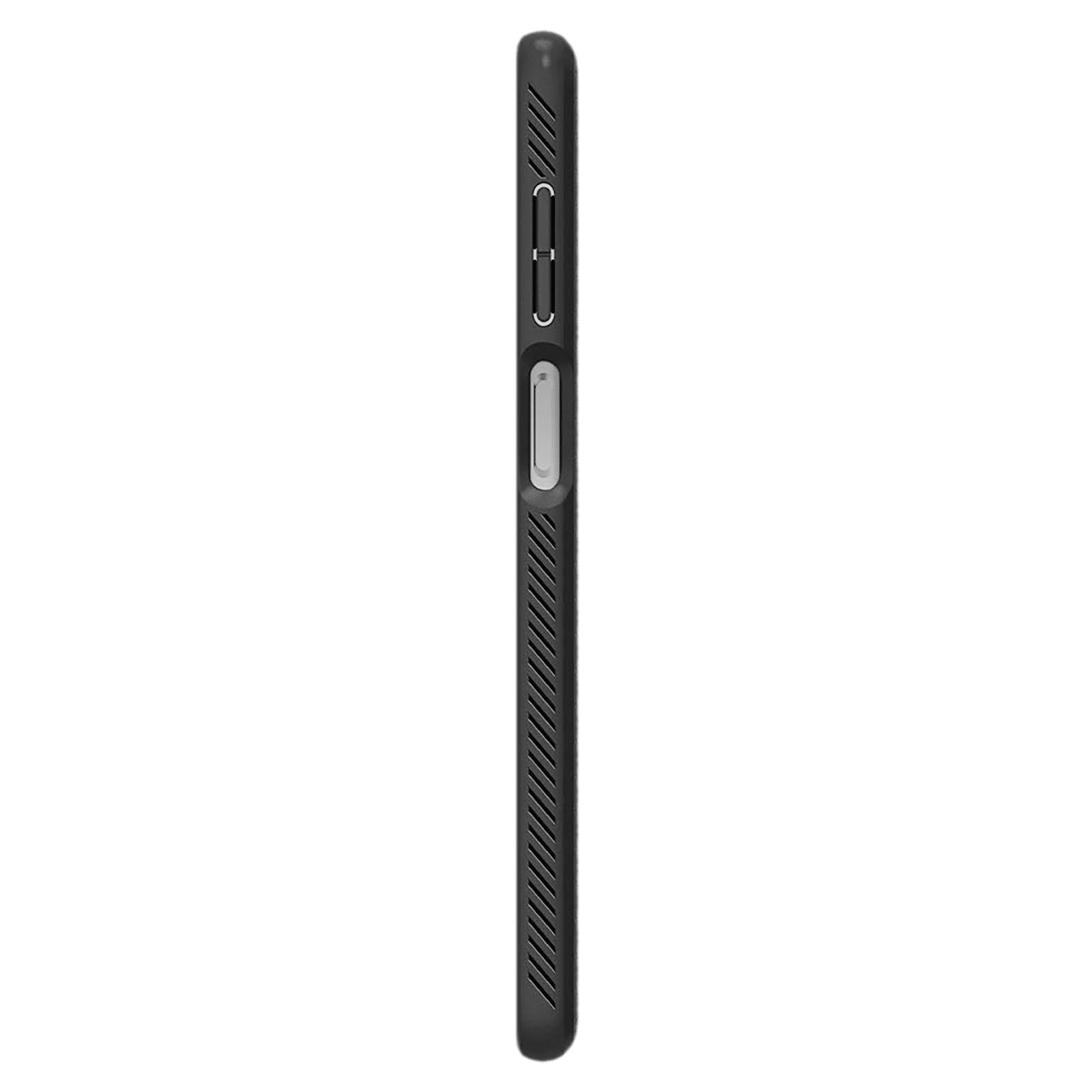 spigen Liquid Air TPU Back Cover for SAMSUNG Galaxy M62, F62 (Air Cushion Technology, Matte Black)_4