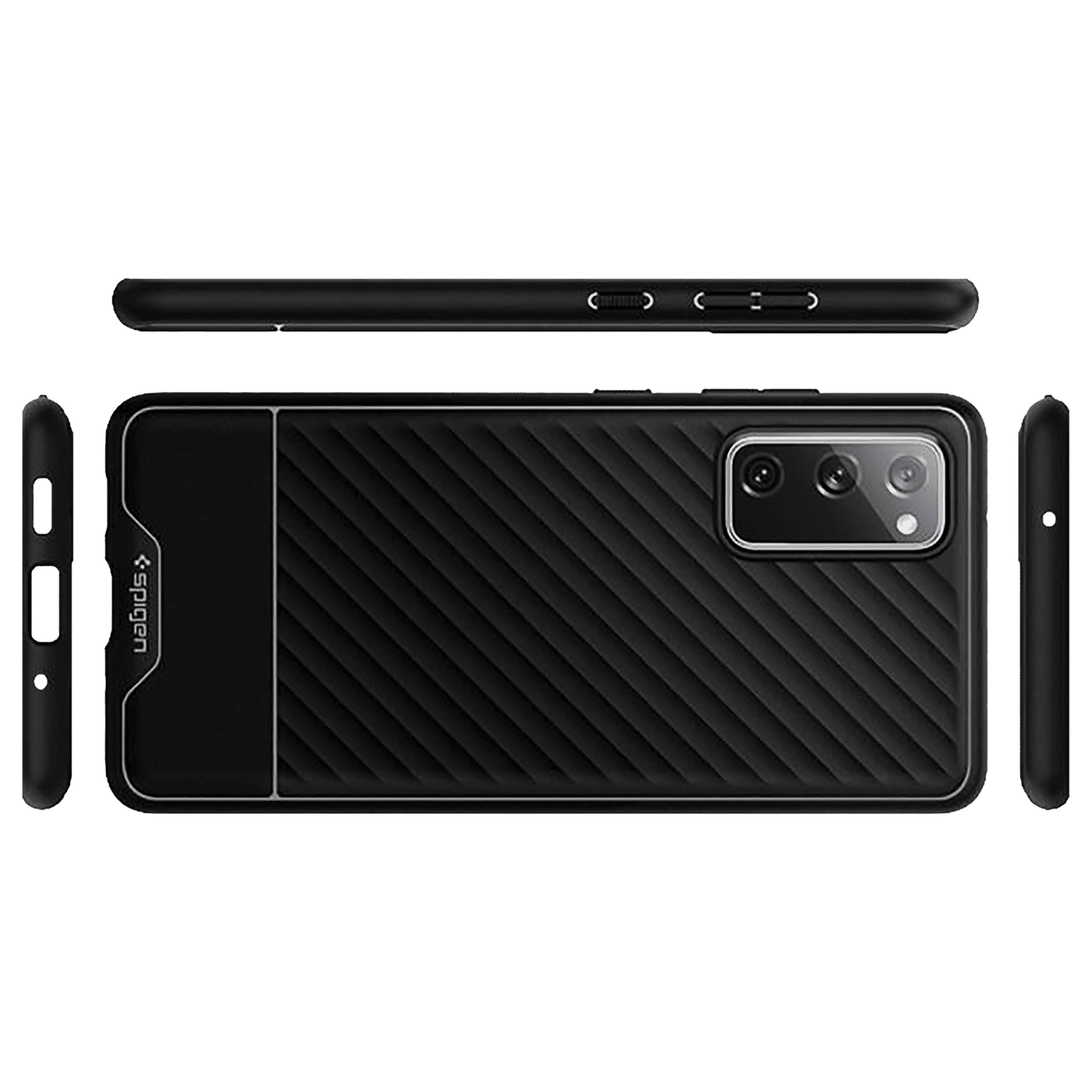 spigen Core Armor TPU Back Cover for Samsung Galaxy S20 FE (Sleek Protection, Matte Black) spigen Core Armor TPU Back Cover for Samsung Galaxy S20 FE (Sleek Protection, Matte Black)_5