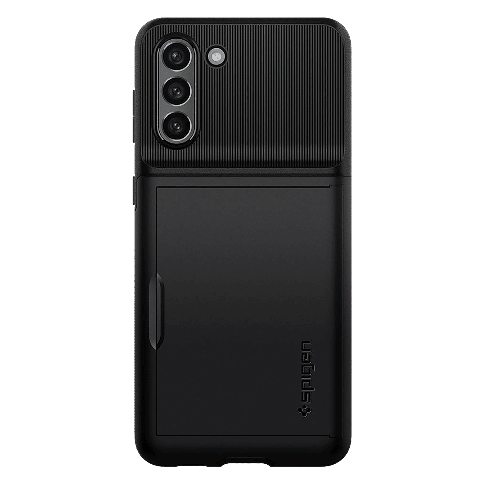 spigen Slim Armor CS Hard & Soft TPU & Polycarbonate Back Cover for SAMSUNG Galaxy S21 (Wireless Charging Compatible, Black) spigen Slim Armor CS Hard & Soft TPU & Polycarbonate Back Cover for SAMSUNG Galaxy S21 (Wireless Charging Compatible, Black)_3