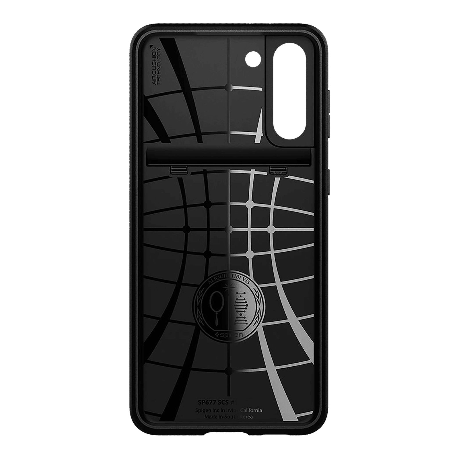 spigen Slim Armor CS Hard & Soft TPU & Polycarbonate Back Cover for SAMSUNG Galaxy S21 (Wireless Charging Compatible, Black) spigen Slim Armor CS Hard & Soft TPU & Polycarbonate Back Cover for SAMSUNG Galaxy S21 (Wireless Charging Compatible, Black)_4