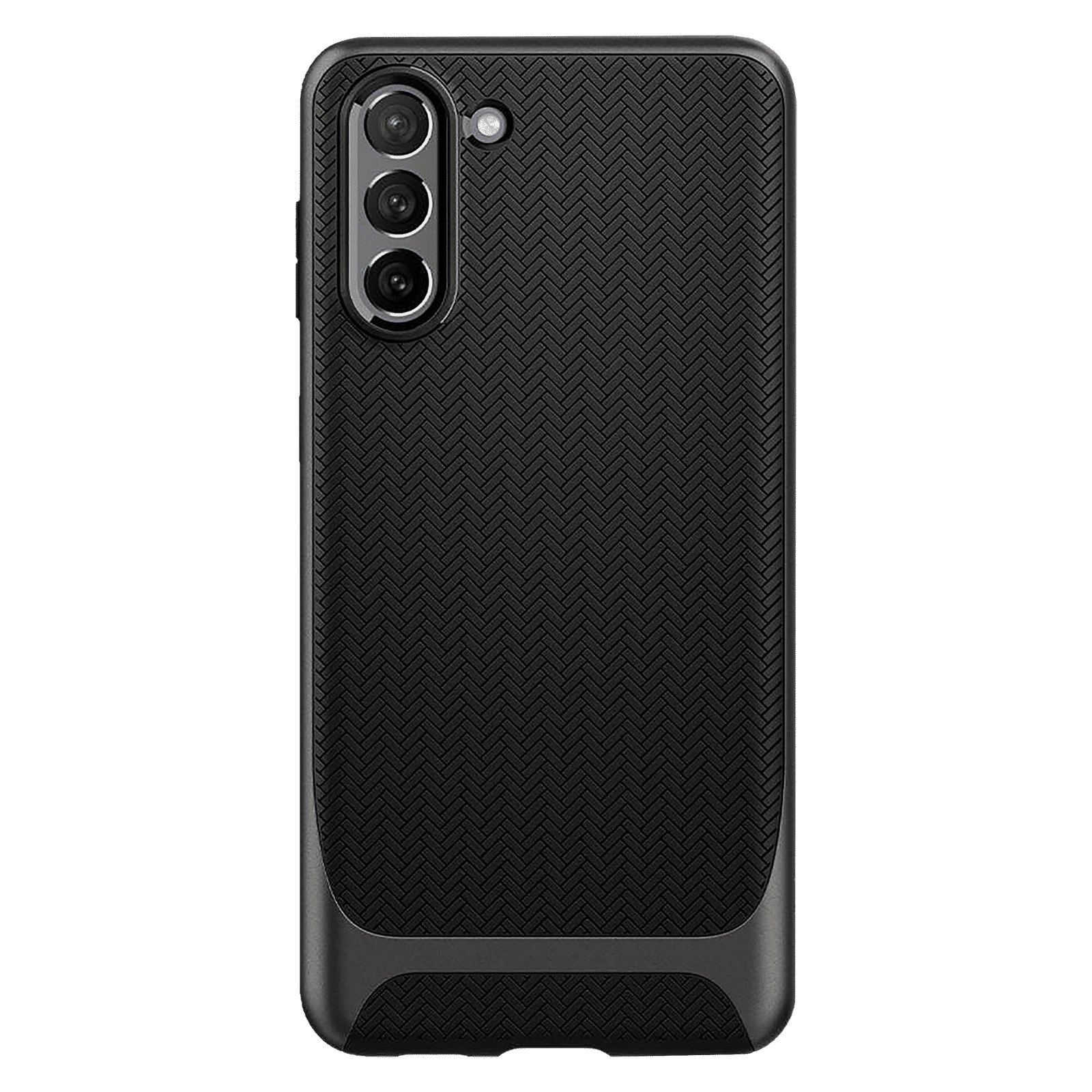 spigen Neo Hybrid TPU & PC Back Case For Galaxy S21 (Compatible With Wireless Charging, ACS02427, Gunmetal)_3