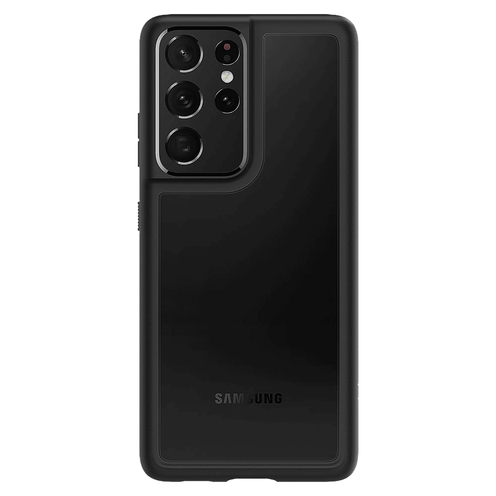 spigen Ultra Hybrid Polycarbonate & TPU Back Cover for SAMSUNG Galaxy S21 Ultra (Air Cushion Technology, Matte Black) spigen Ultra Hybrid Polycarbonate & TPU Back Cover for SAMSUNG Galaxy S21 Ultra (Air Cushion Technology, Matte Black)_4