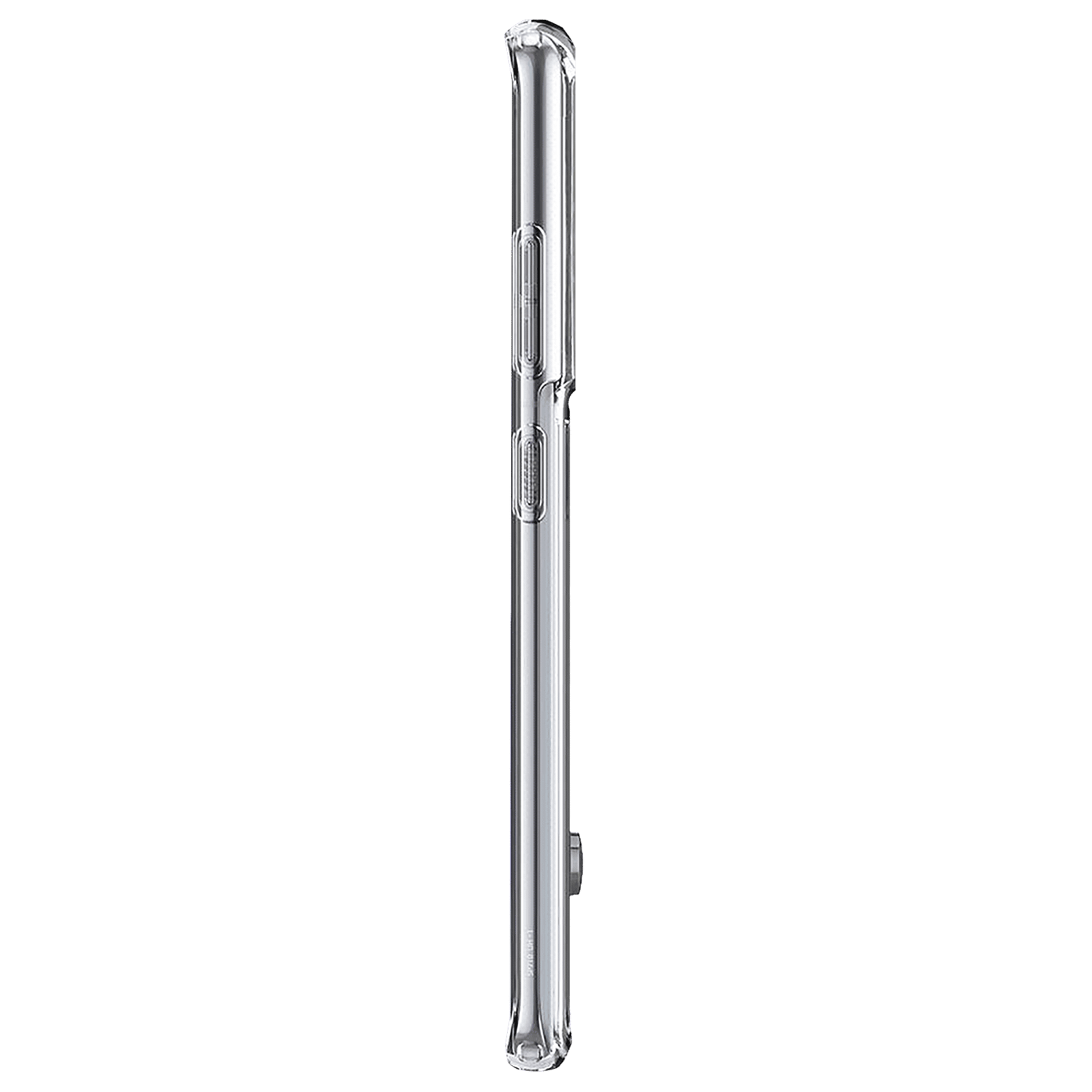 spigen Ultra Hybrid S Hard Polycarbonate & TPU Back Cover for SAMSUNG Galaxy S21 Ultra (Air Cushion Technology, Crystal Clear)_6