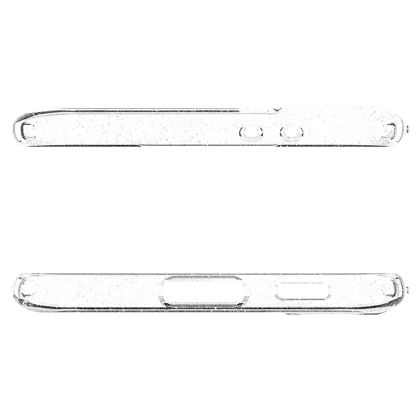 spigen Liquid Crystal Glitter TPU Back Cover for SAMSUNG Galaxy S21 Plus (Wireless Charging Compatible, Crystal Quartz)_6