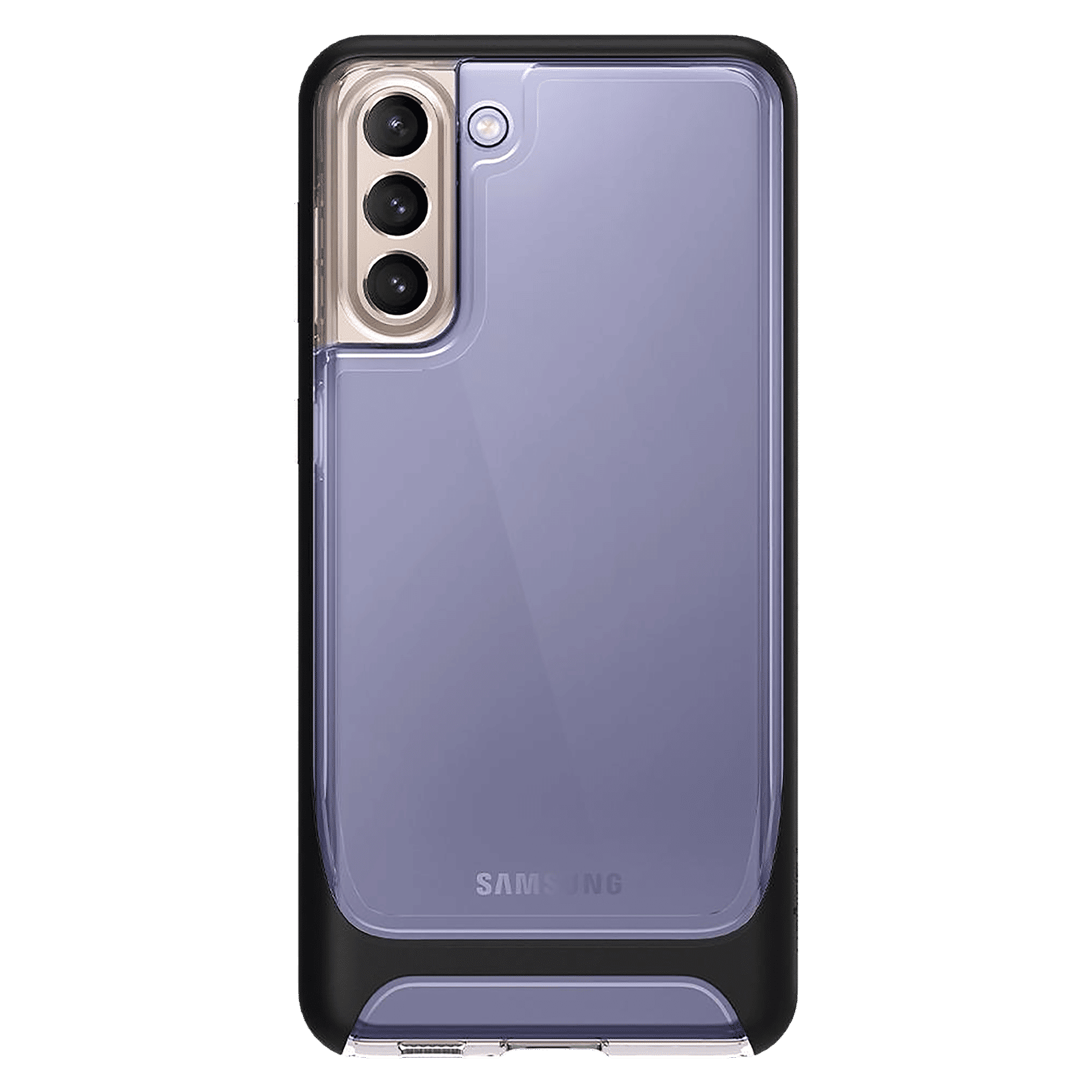 spigen Neo Hybrid Crystal TPU & PC Back Case For Galaxy S21 Plus (Precise Cutouts, ACS02394, Black)_4