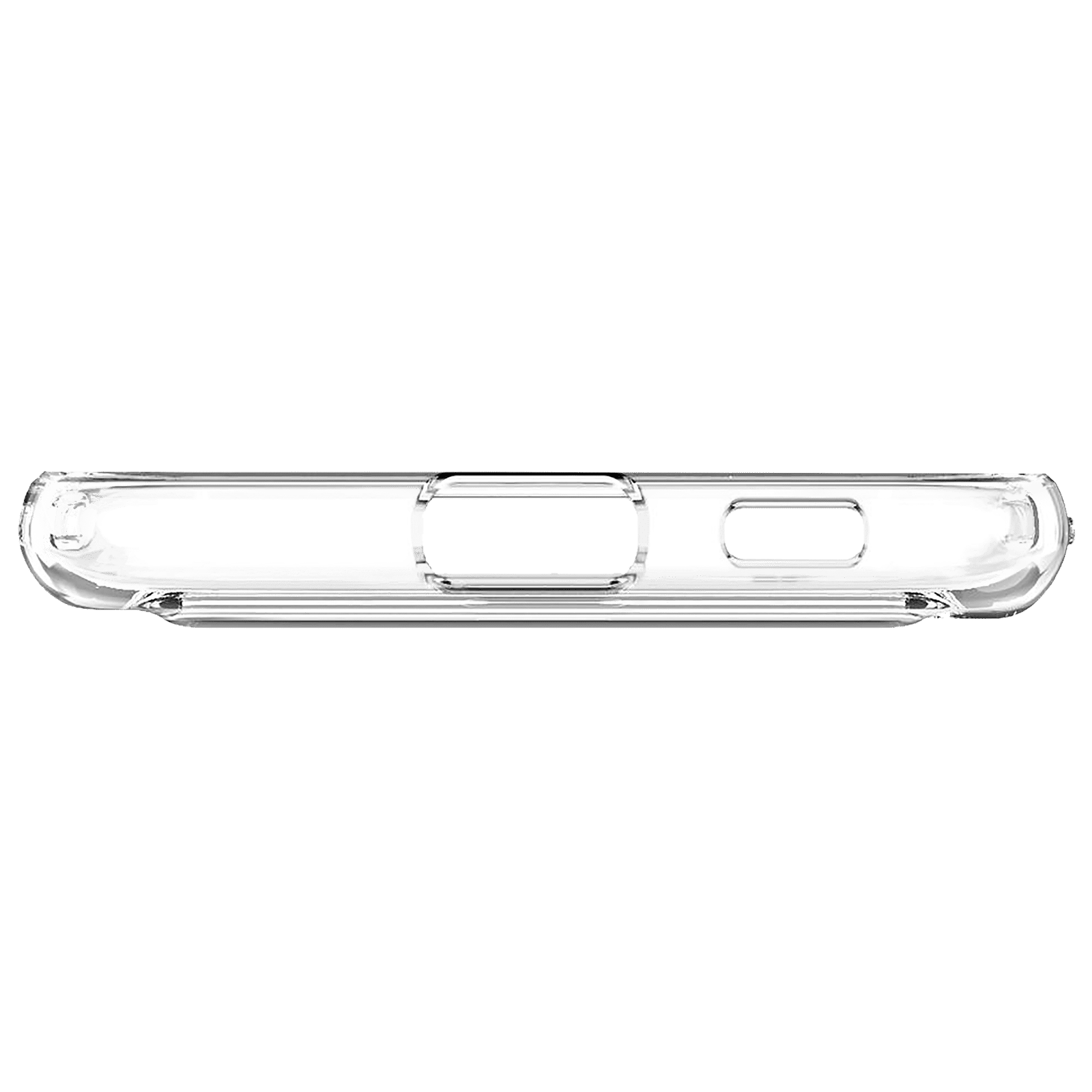 spigen Crystal Slot Polycarbonate and TPU Back Cover for Samsung Galaxy S21 Plus (Air Cushion Technology, Crystal Clear) spigen Crystal Slot Polycarbonate and TPU Back Cover for Samsung Galaxy S21 Plus (Air Cushion Technology, Crystal Clear)_6