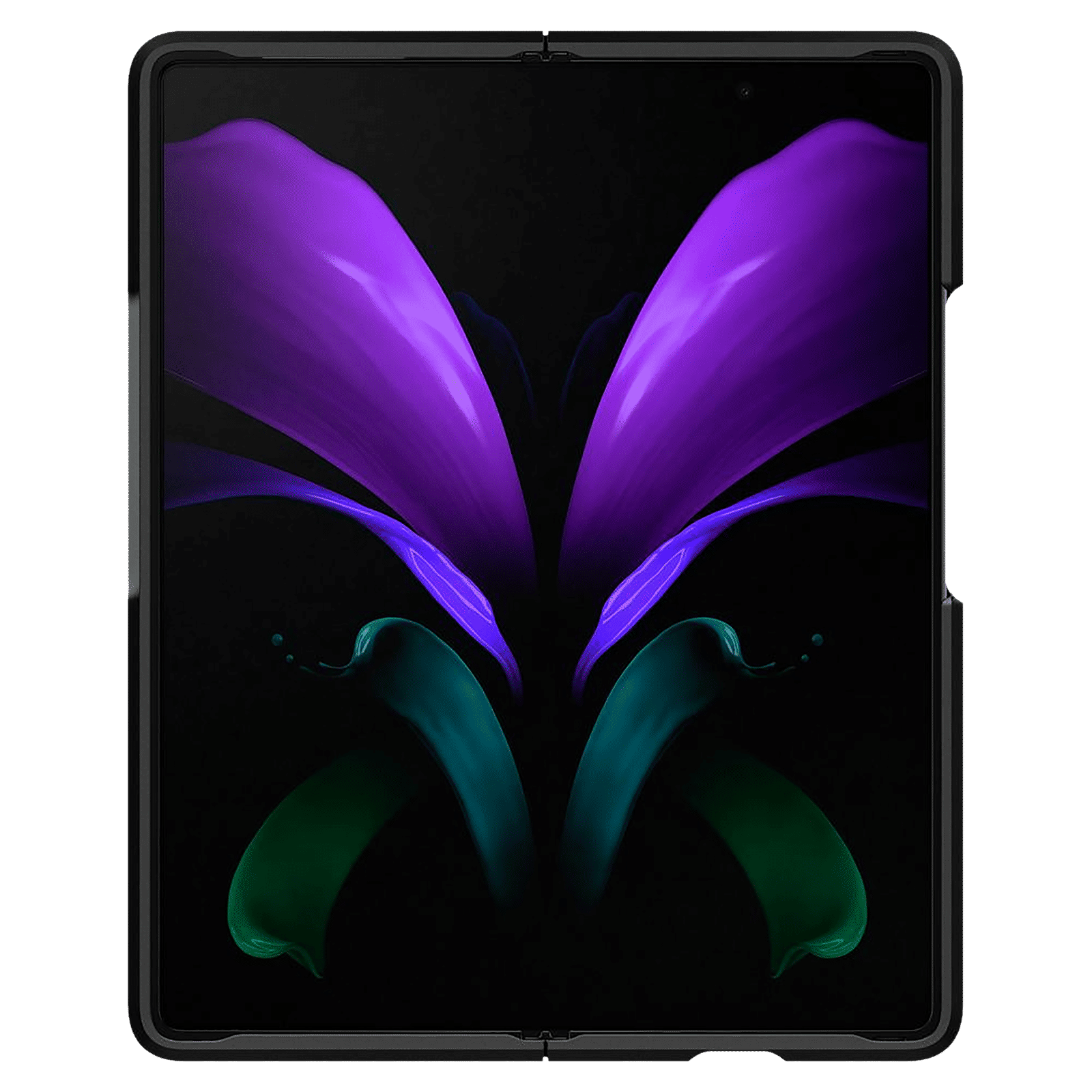 spigen Slim Armor Pro TPU & Polycarbonate Back Cover for SAMSUNG Galaxy Z Fold 2 (Wireless Charging Compatible, Black) spigen Slim Armor Pro TPU & Polycarbonate Back Cover for SAMSUNG Galaxy Z Fold 2 (Wireless Charging Compatible, Black)_15