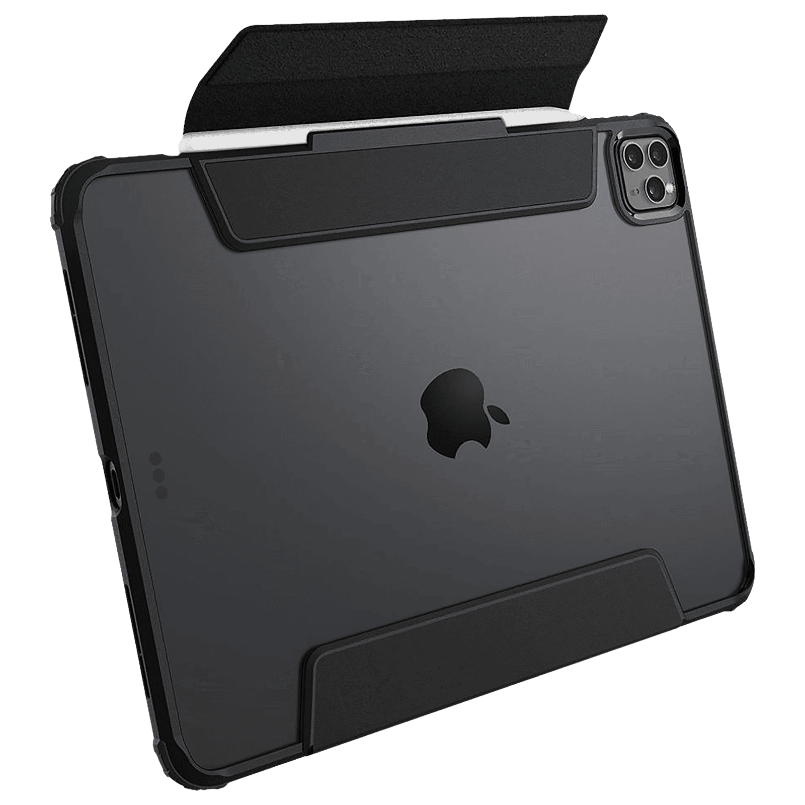 spigen Ultra Hybrid Pro TPU & PC Back Case with Stand For iPad Pro 11" (2021) (Air Cushion Technology, ACS02885, Black) spigen Ultra Hybrid Pro TPU & PC Back Case with Stand For iPad Pro 11" (2021) (Air Cushion Technology, ACS02885, Black)_13