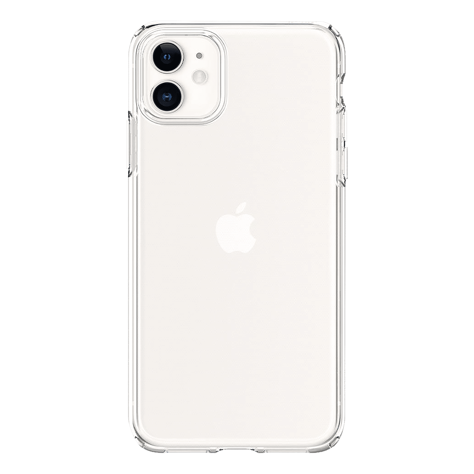 spigen Liquid Crystal Soft TPU Back Cover for Apple iPhone 11 (Wireless Charging Compatible, Crystal Clear) spigen Liquid Crystal Soft TPU Back Cover for Apple iPhone 11 (Wireless Charging Compatible, Crystal Clear)_4