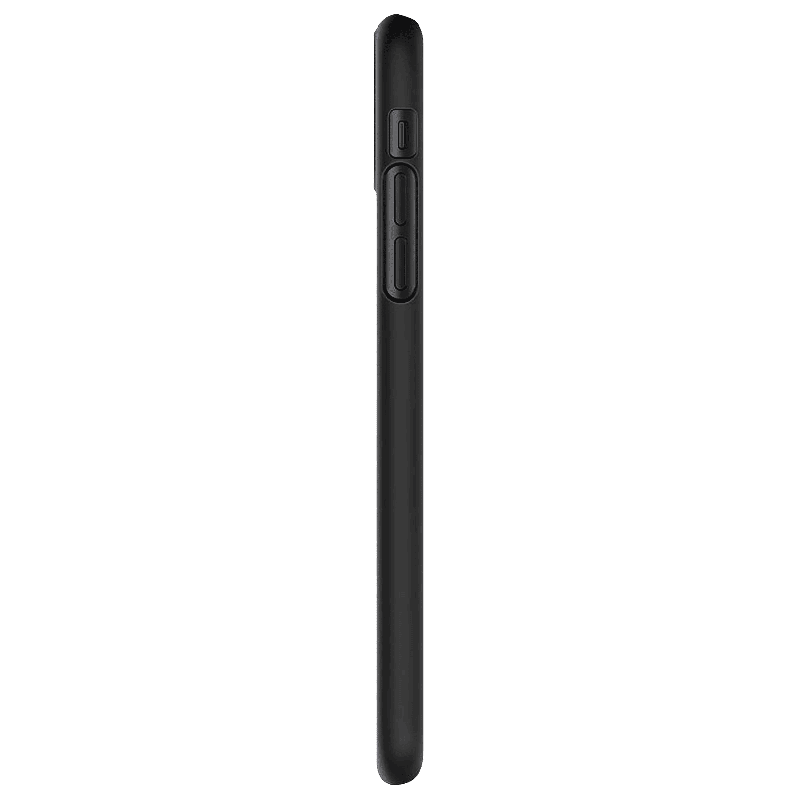 spigen Thin Fit Polycarbonate Back Cover for Apple iPhone 11 (Wireless Charging Compatible, Black) spigen Thin Fit Polycarbonate Back Cover for Apple iPhone 11 (Wireless Charging Compatible, Black)_6