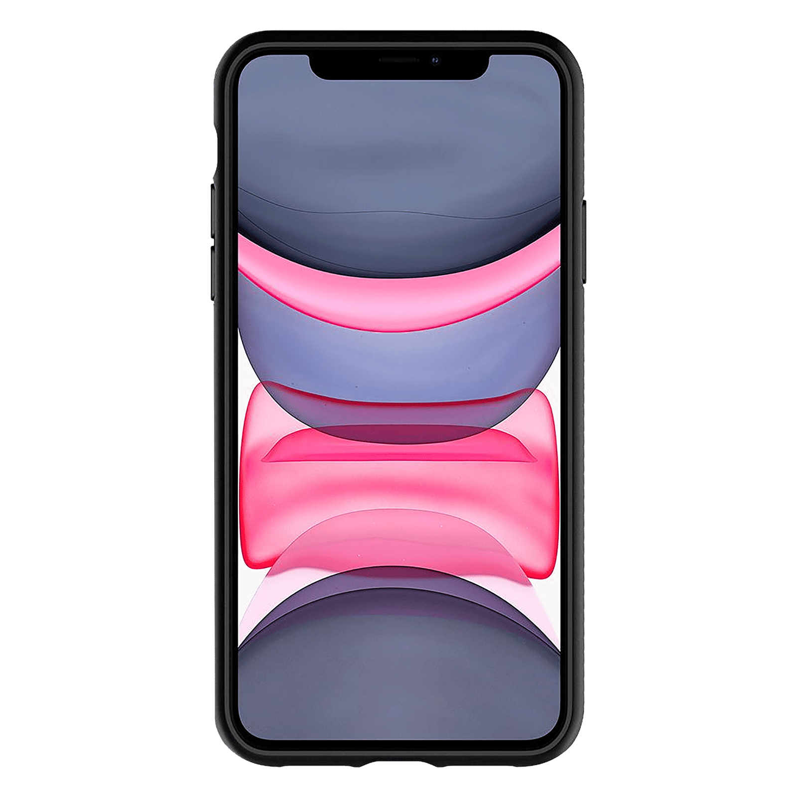 spigen Liquid Air TPU Back Cover for Apple iPhone 11 (Wireless Charging Compatible, Black)_3