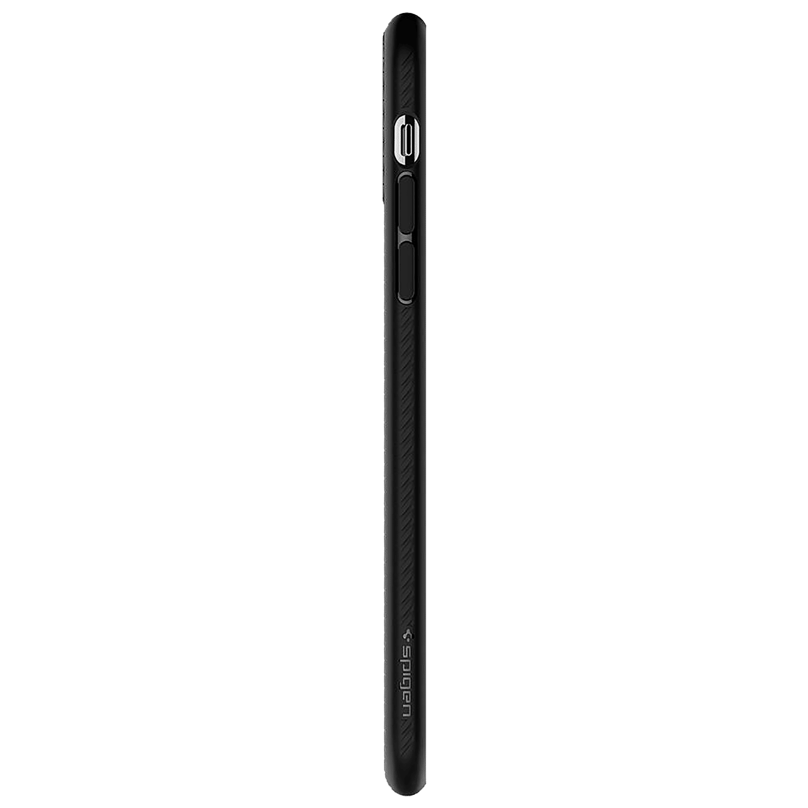 spigen Liquid Air TPU Back Cover for Apple iPhone 11 (Wireless Charging Compatible, Black)_6