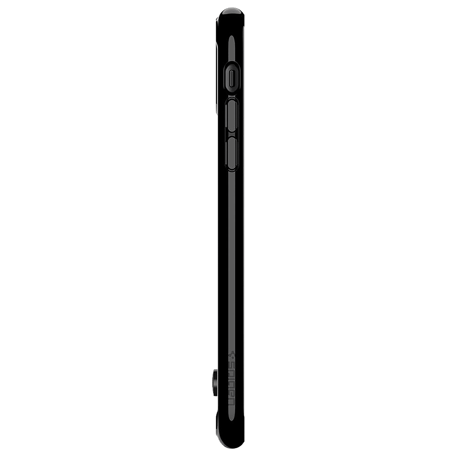 spigen Ultra Hybrid S Hard Polycarbonate & TPU Back Cover for Apple iPhone 11 (Supports Wireless Charging, Jet Black) spigen Ultra Hybrid S Hard Polycarbonate & TPU Back Cover for Apple iPhone 11 (Supports Wireless Charging, Jet Black)_5