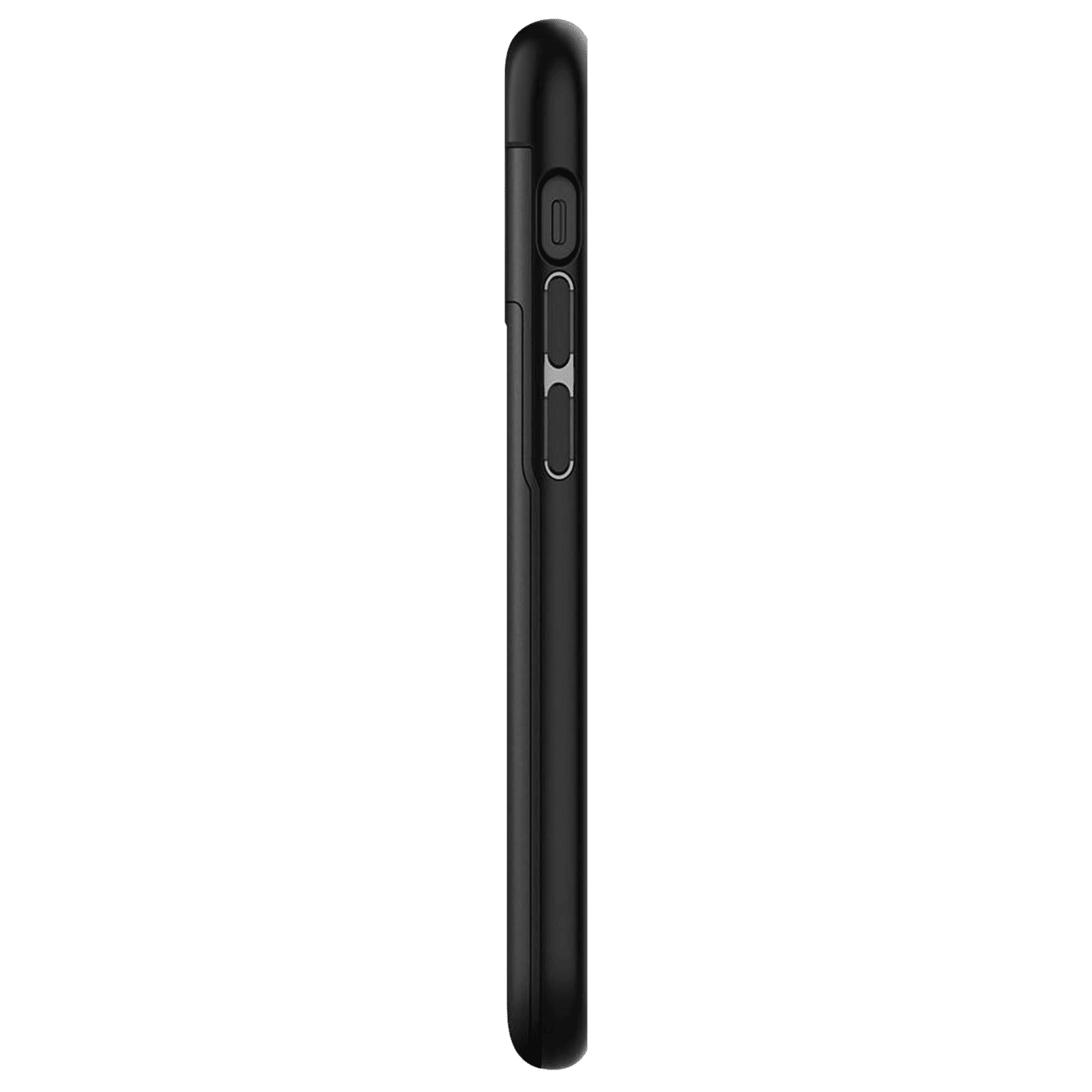 spigen Slim Armor CS Polycarbonate & TPU Back Cover for Apple iPhone 12 mini (Air Cushion Technology, Black) spigen Slim Armor CS Polycarbonate & TPU Back Cover for Apple iPhone 12 mini (Air Cushion Technology, Black)_6