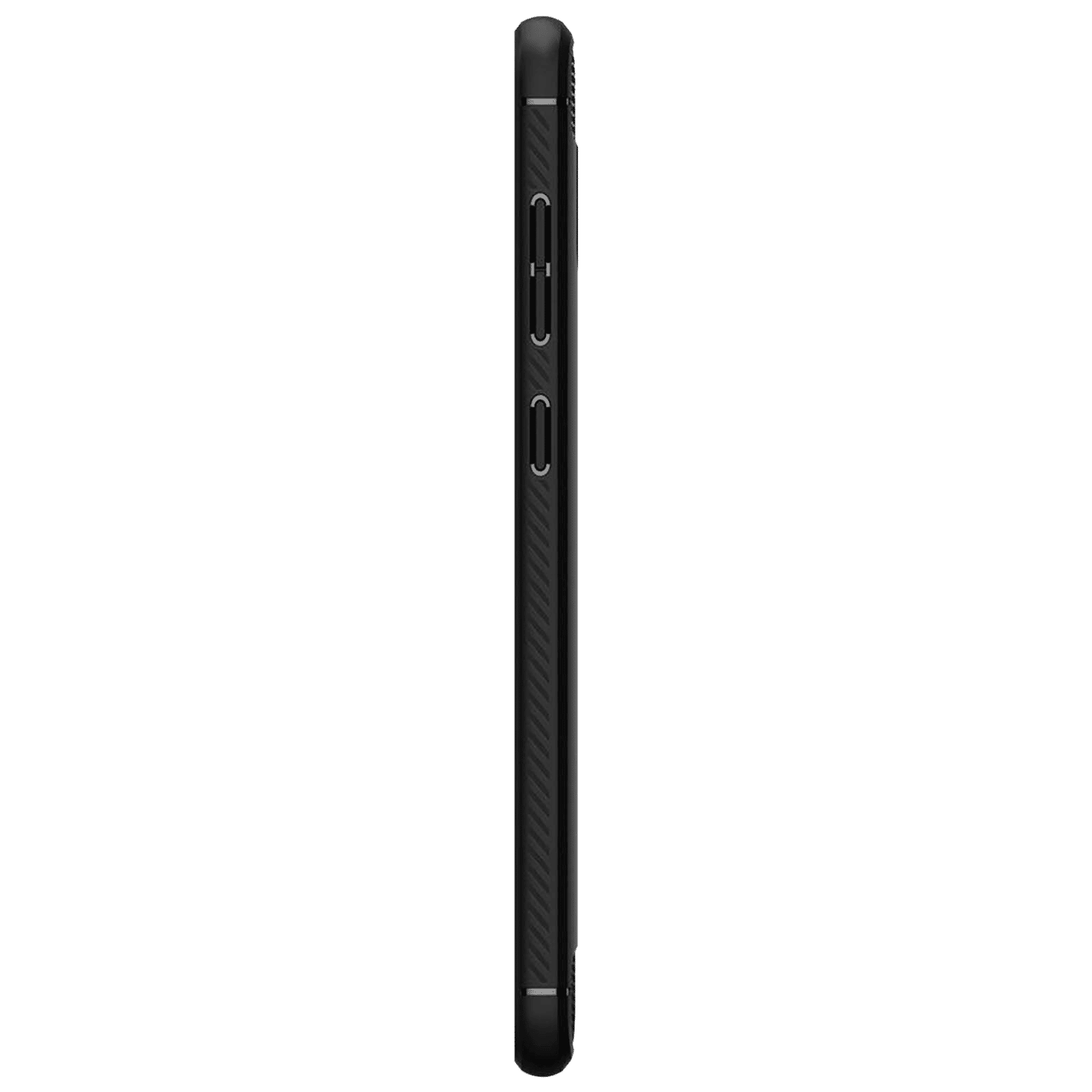 spigen Rugged Armor Soft TPU Back Cover for SAMSUNG Galaxy A31 (Air Cushion Technology, Matte Black)_6