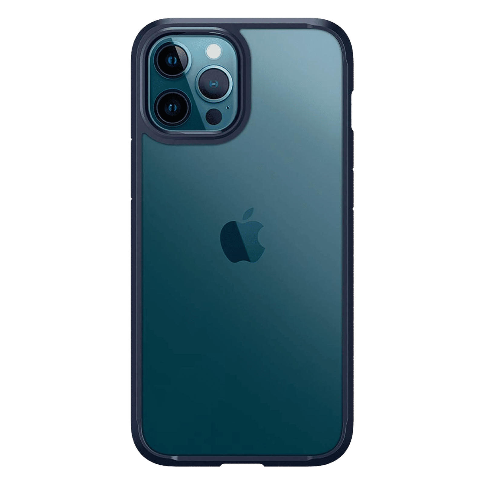 spigen Ultra Hybrid TPU & Polycarbonate Back Cover for Apple iPhone 12 Pro Max (Air Cushion Technology, Navy Blue) spigen Ultra Hybrid TPU & Polycarbonate Back Cover for Apple iPhone 12 Pro Max (Air Cushion Technology, Navy Blue)_4